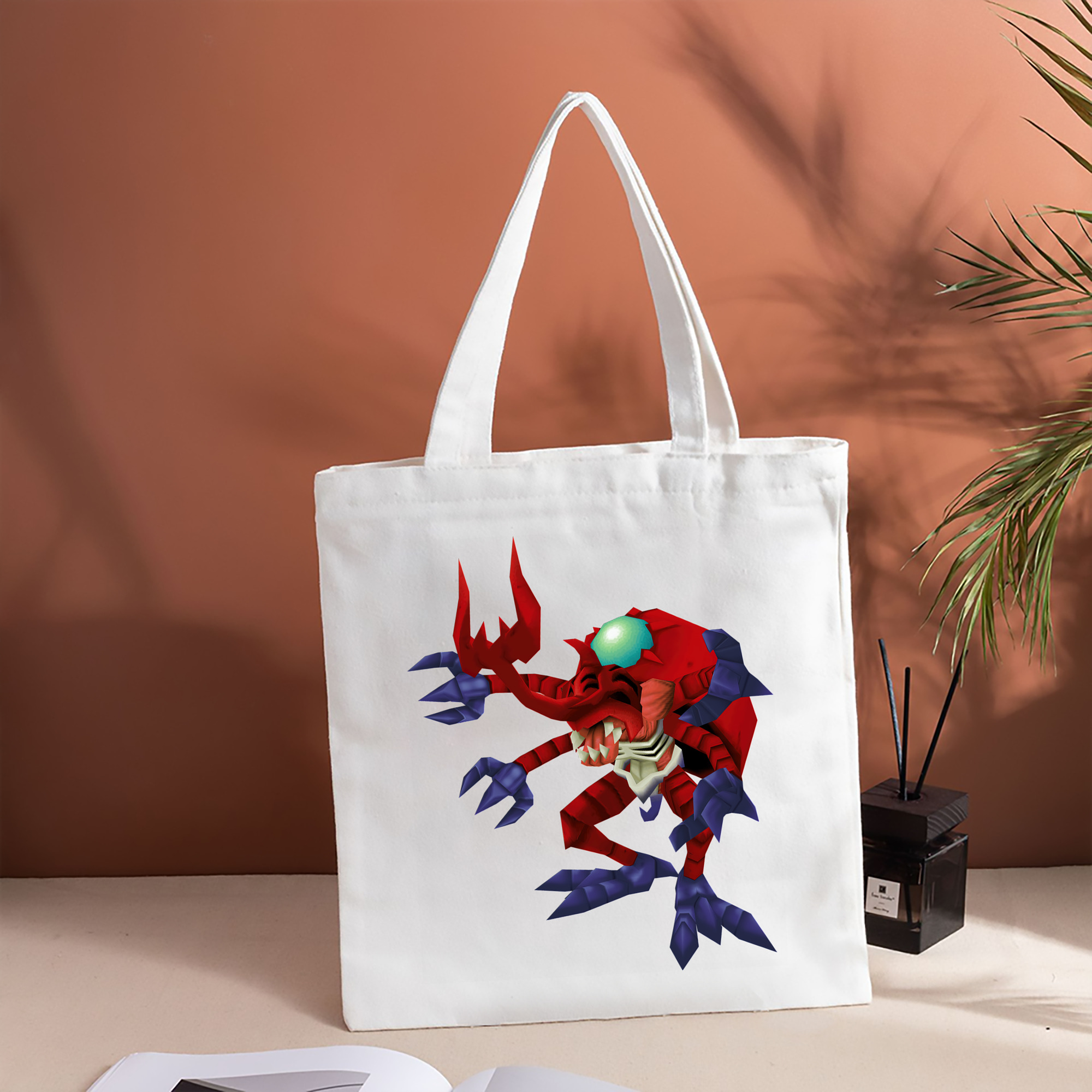 Digimon デジタルモンスター/デジモン 縦型キャンバス生地手提げバッグ　トートバッグ