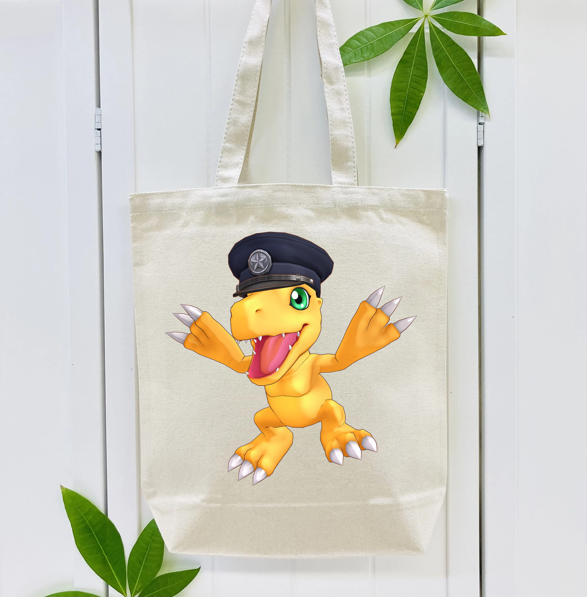Digimon デジタルモンスター/デジモン 縦型キャンバス生地手提げバッグ　トートバッグ