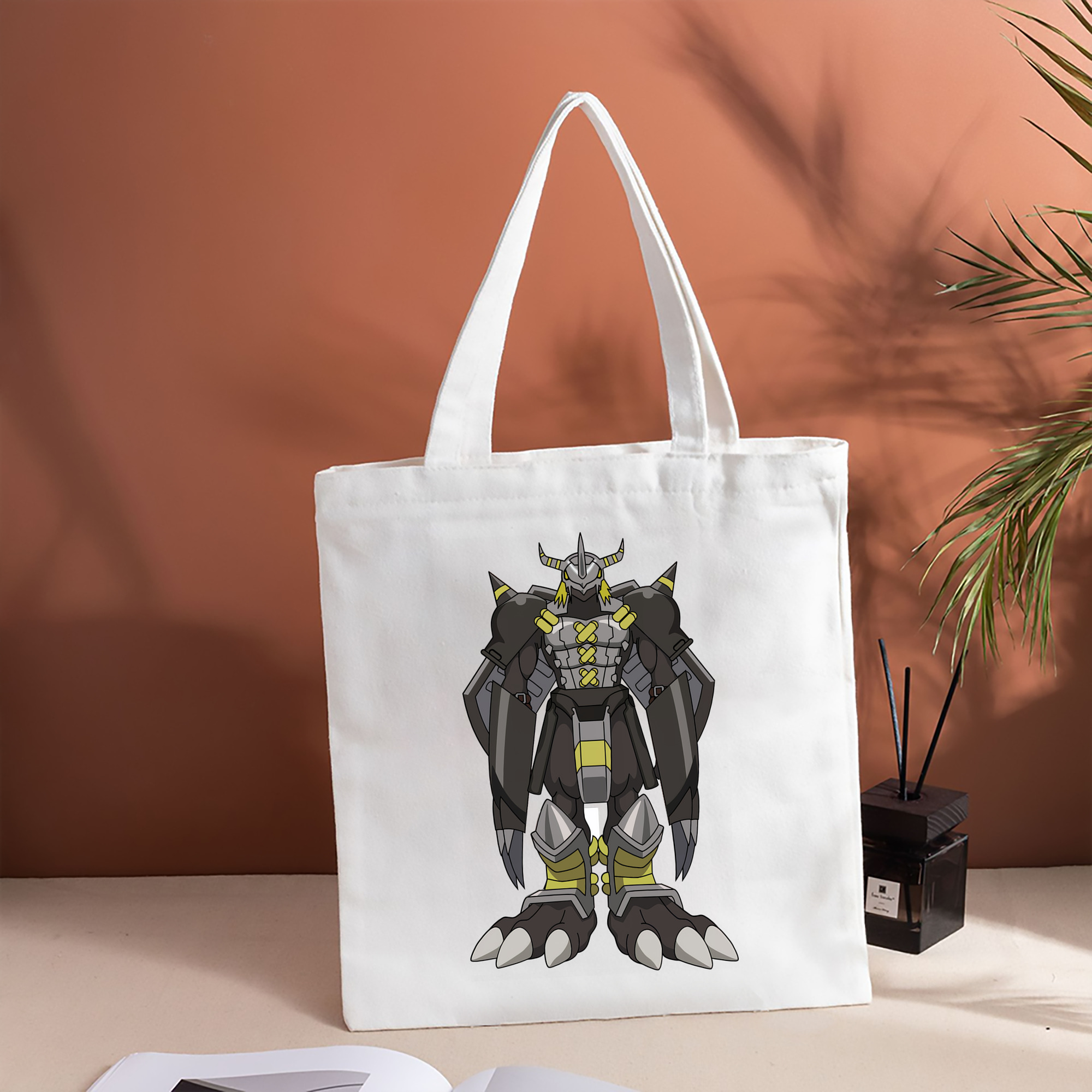 Digimon デジタルモンスター/デジモン 縦型キャンバス生地手提げバッグ　トートバッグ