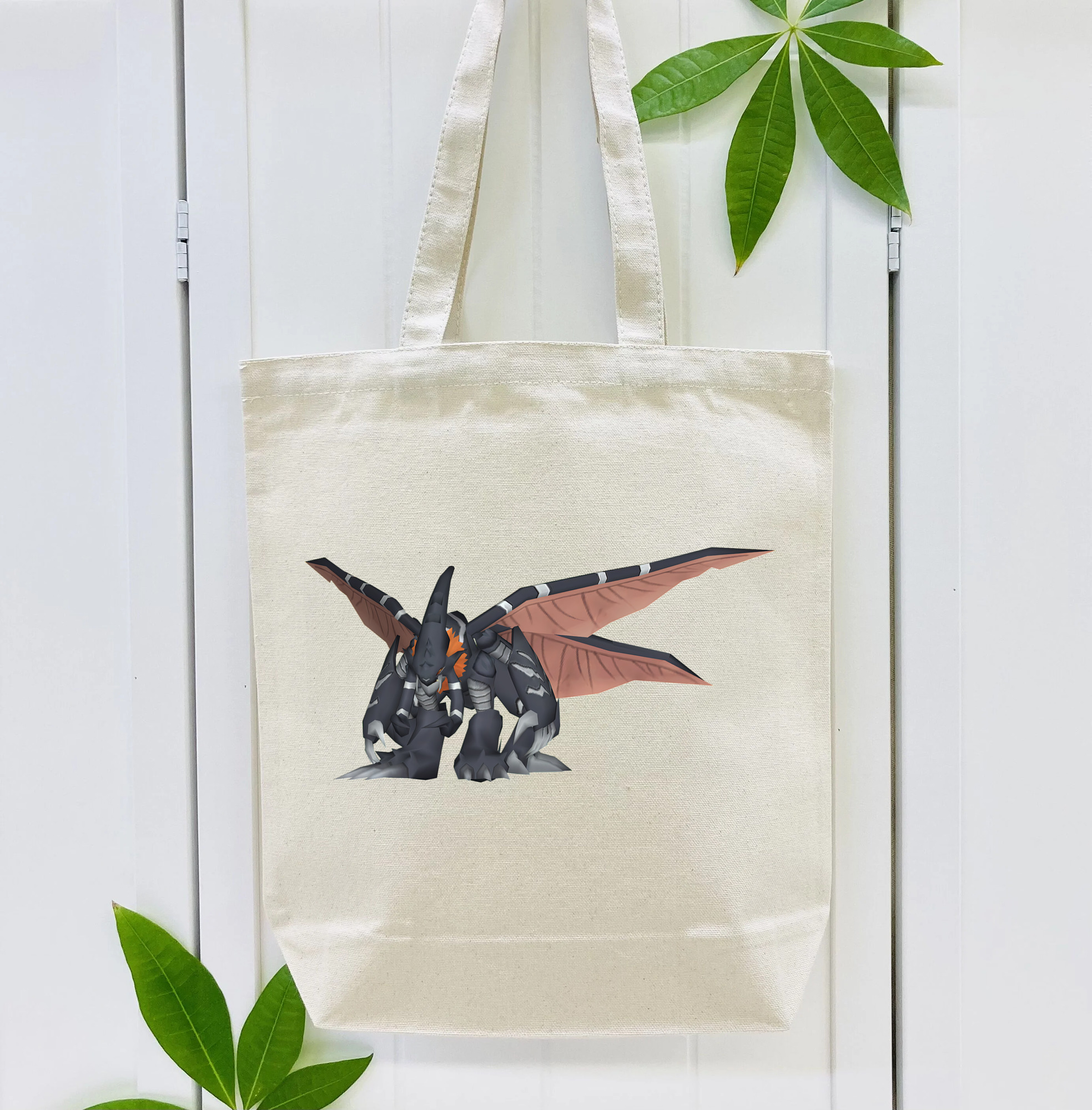 Digimon デジタルモンスター/デジモン 縦型キャンバス生地手提げバッグ　トートバッグ