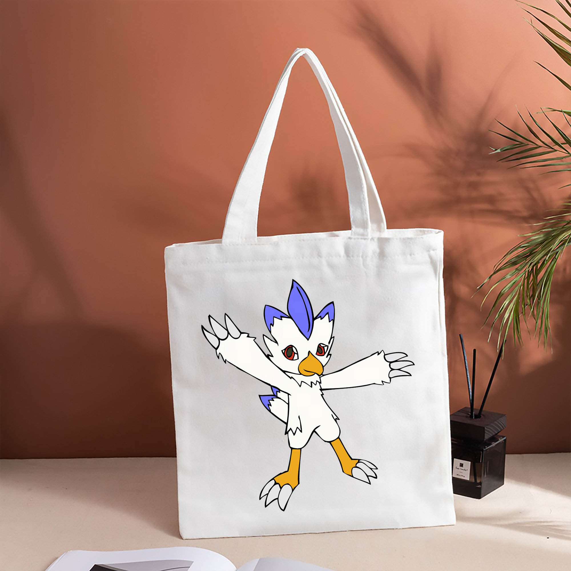 Digimon デジタルモンスター/デジモン 縦型キャンバス生地手提げバッグ　トートバッグ