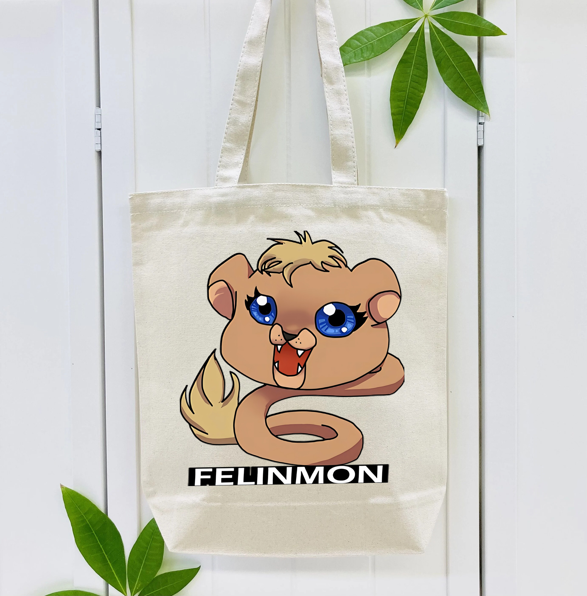 Digimon デジタルモンスター/デジモン 縦型キャンバス生地手提げバッグ　トートバッグ