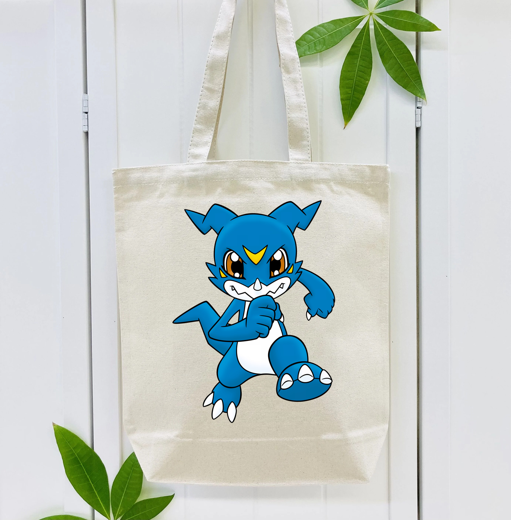 Digimon デジタルモンスター/デジモン 縦型キャンバス生地手提げバッグ　トートバッグ