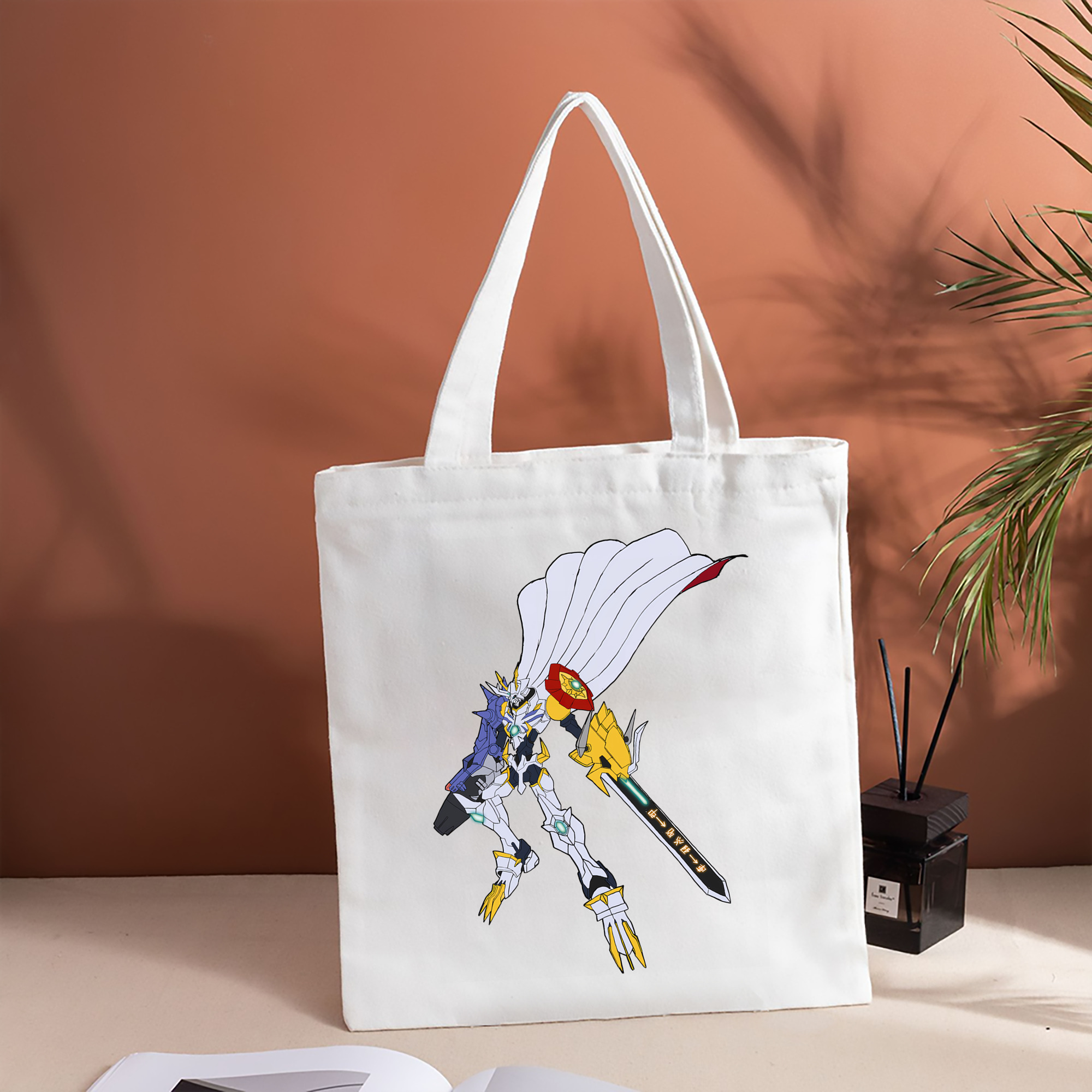 Digimon デジタルモンスター/デジモン 縦型キャンバス生地手提げバッグ　トートバッグ