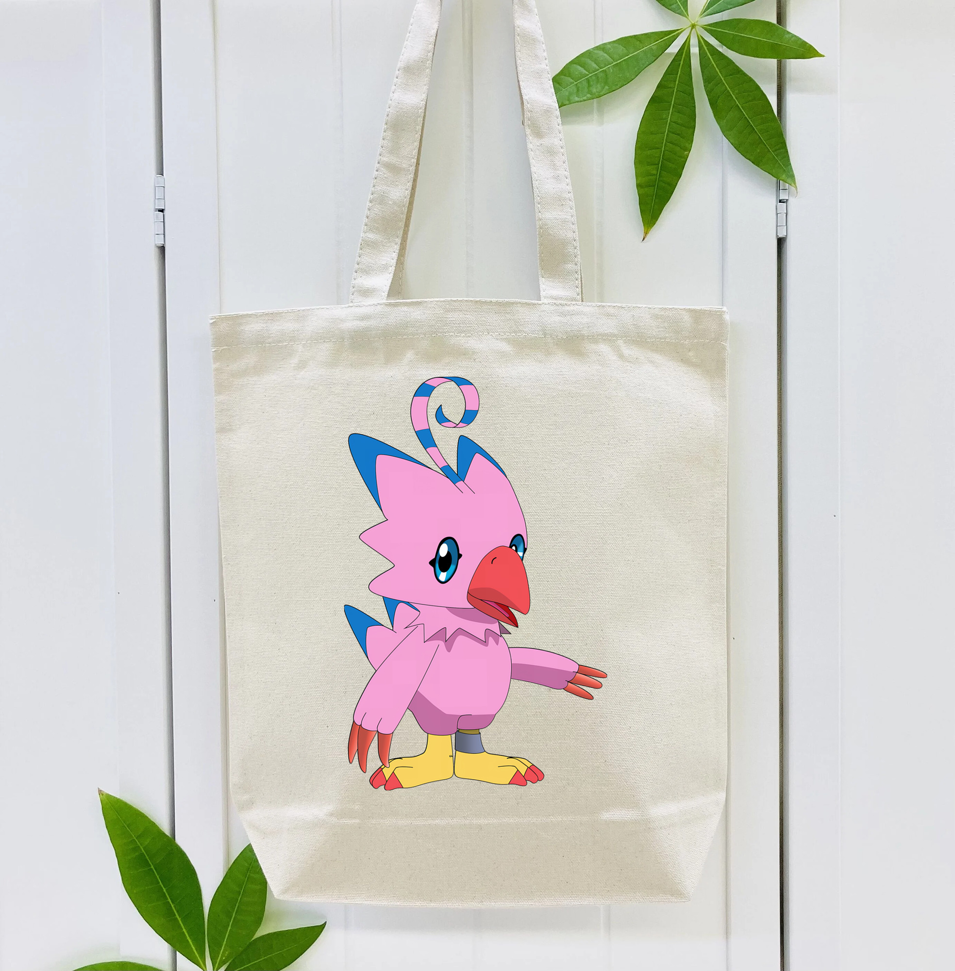 Digimon デジタルモンスター/デジモン 縦型キャンバス生地手提げバッグ　トートバッグ