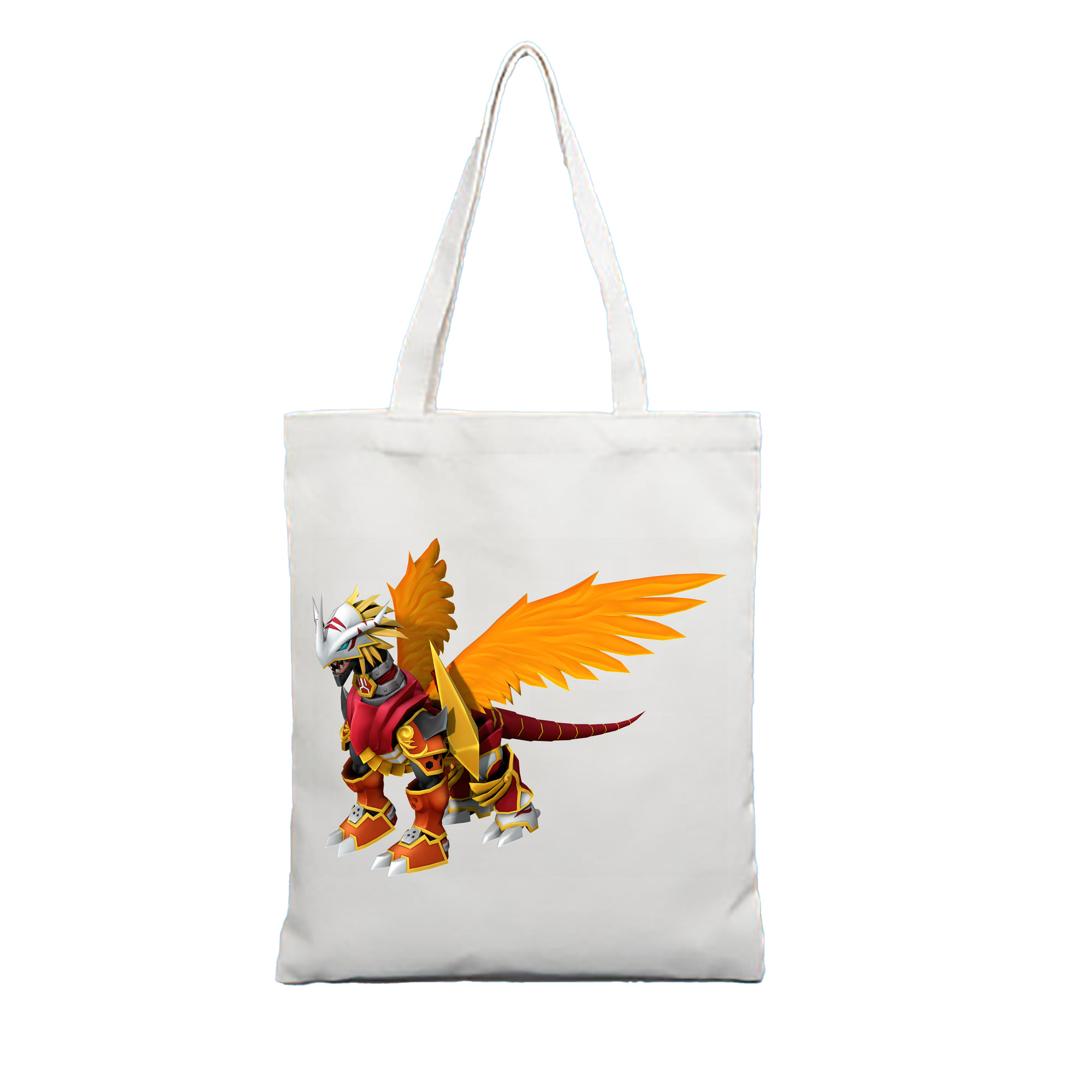 （画像用） Digimon デジタルモンスター/デジモン 縦型キャンバス生地手提げバッグ　トートバッグ