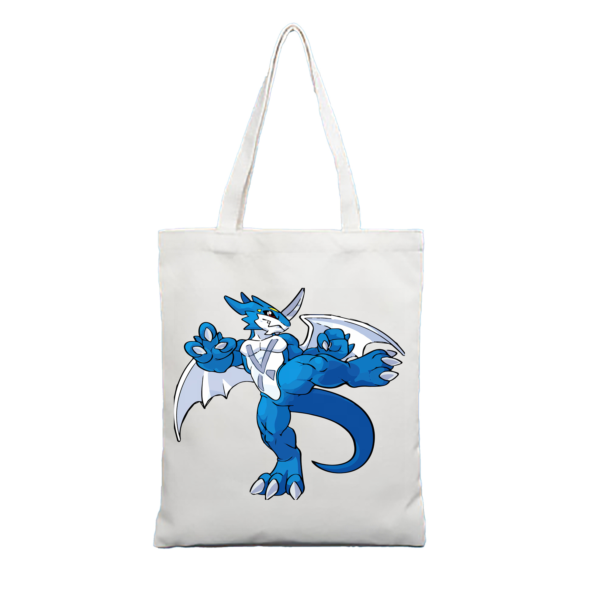 （画像用） Digimon デジタルモンスター/デジモン 縦型キャンバス生地手提げバッグ　トートバッグ