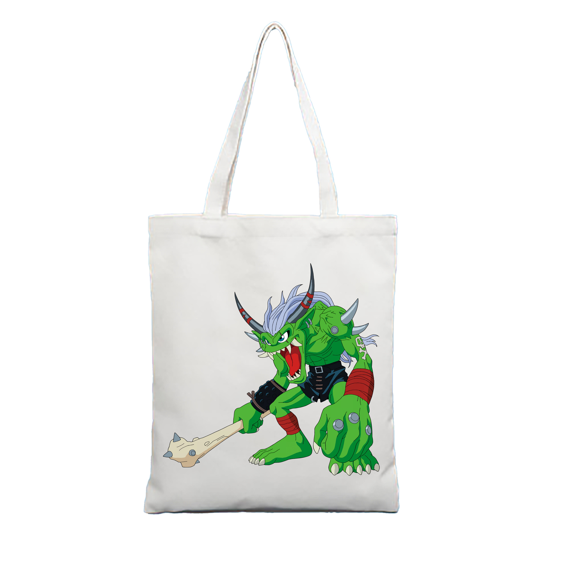 （画像用） Digimon デジタルモンスター/デジモン 縦型キャンバス生地手提げバッグ　トートバッグ