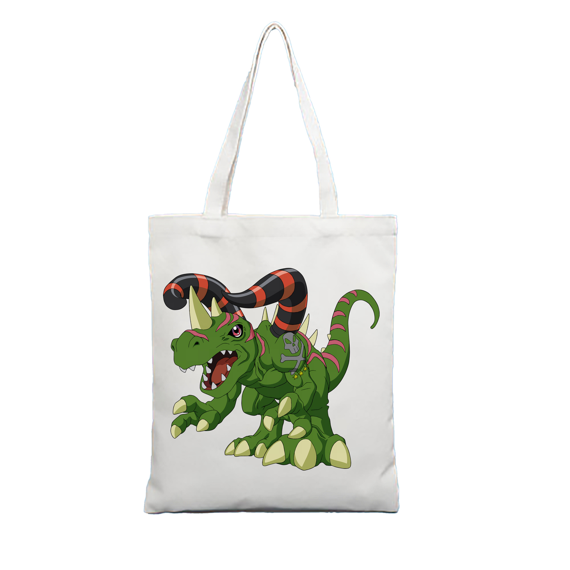 （画像用） Digimon デジタルモンスター/デジモン 縦型キャンバス生地手提げバッグ　トートバッグ
