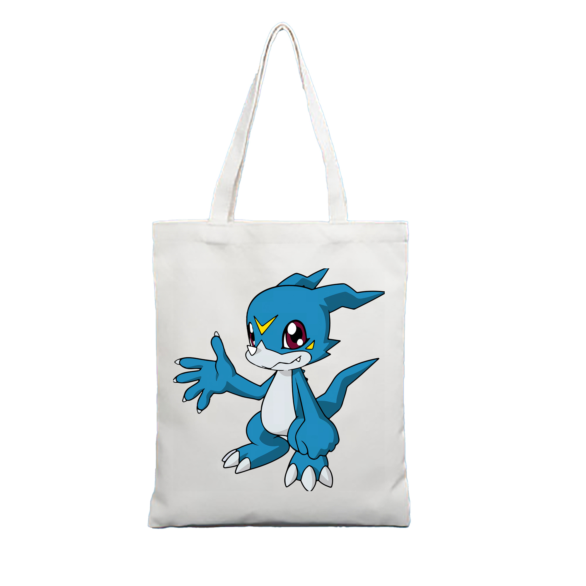 （画像用） Digimon デジタルモンスター/デジモン 縦型キャンバス生地手提げバッグ　トートバッグ