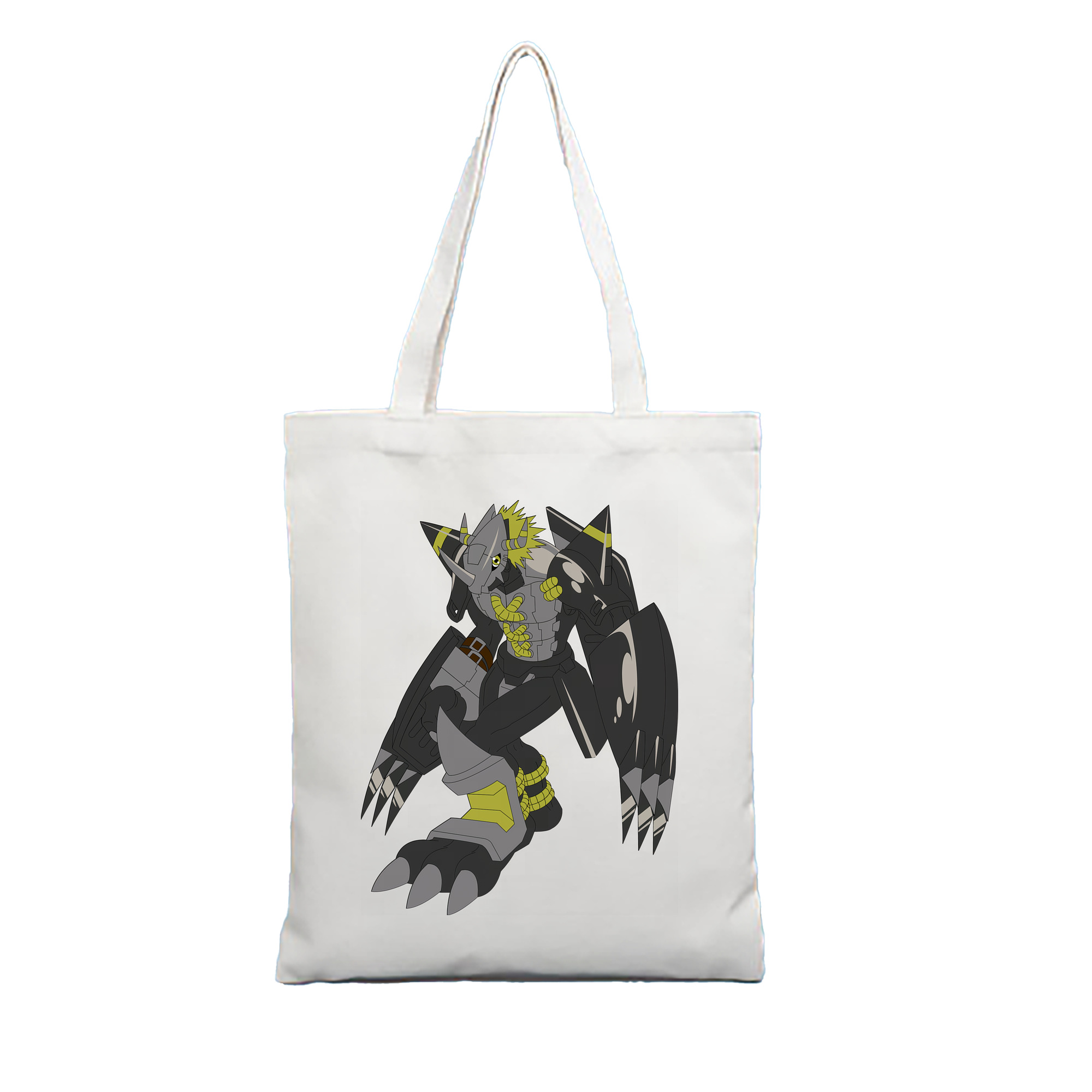 （画像用） Digimon デジタルモンスター/デジモン 縦型キャンバス生地手提げバッグ　トートバッグ