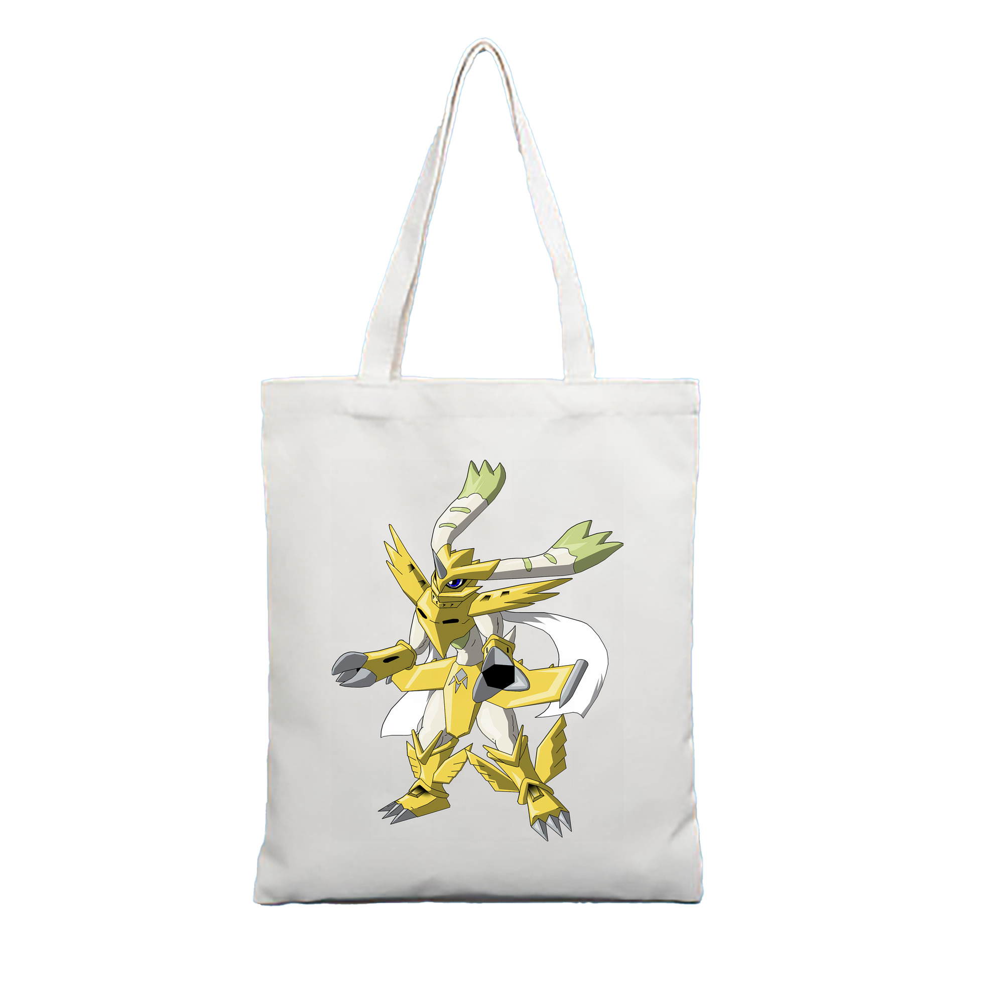 （画像用） Digimon デジタルモンスター/デジモン 縦型キャンバス生地手提げバッグ　トートバッグ