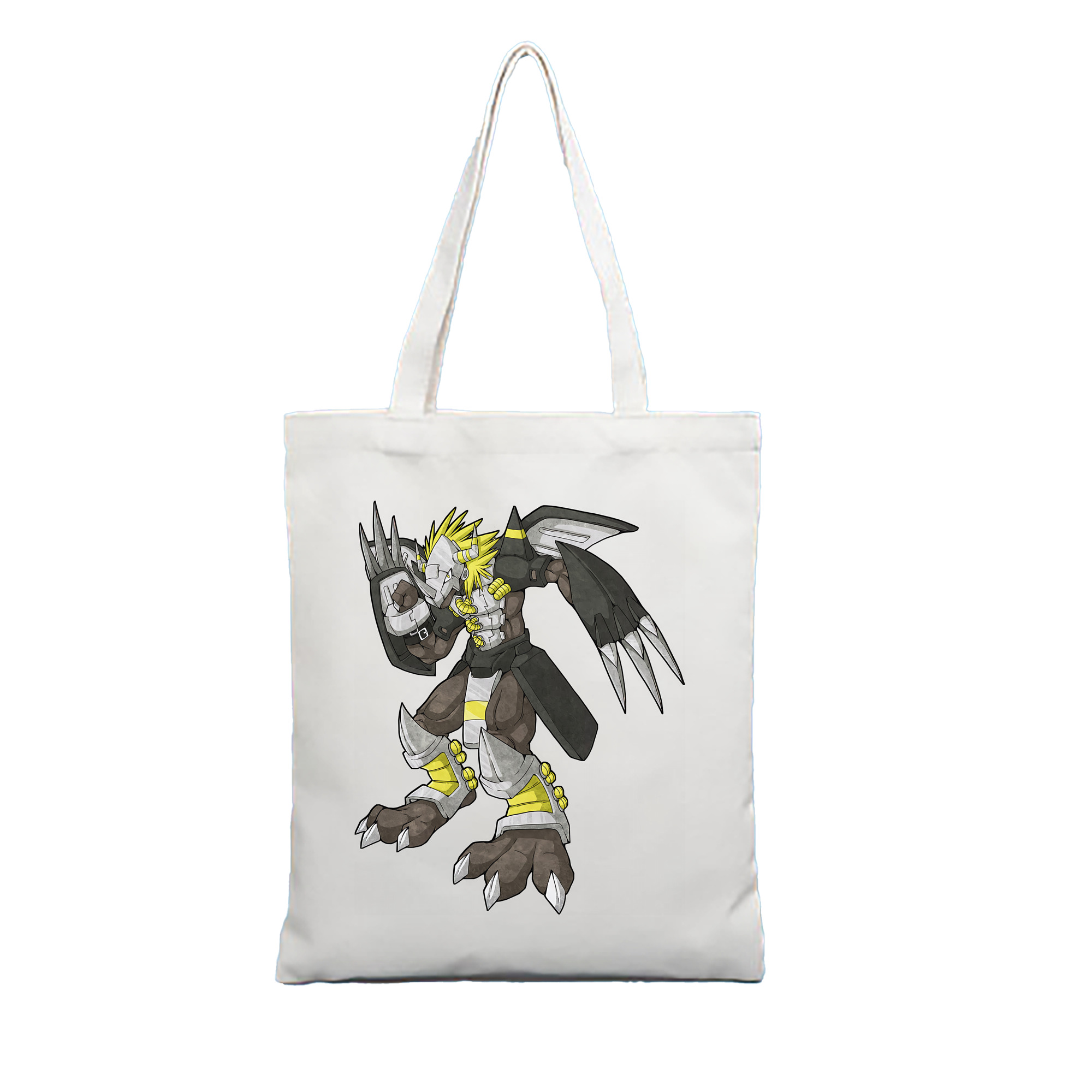 （画像用） Digimon デジタルモンスター/デジモン 縦型キャンバス生地手提げバッグ　トートバッグ
