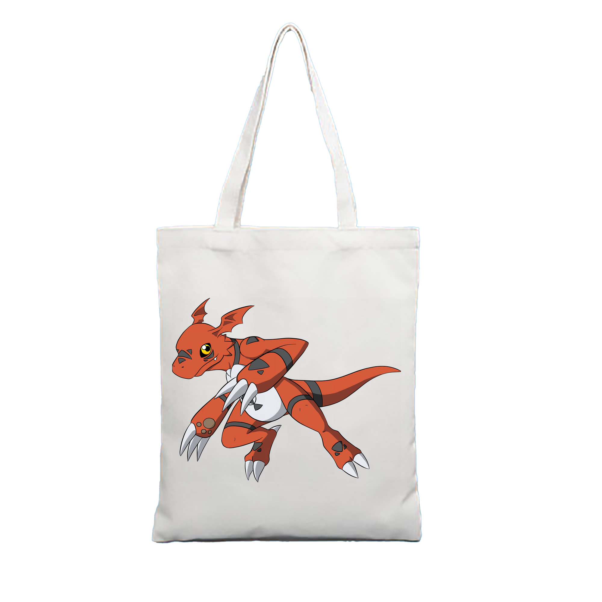 （画像用） Digimon デジタルモンスター/デジモン 縦型キャンバス生地手提げバッグ　トートバッグ