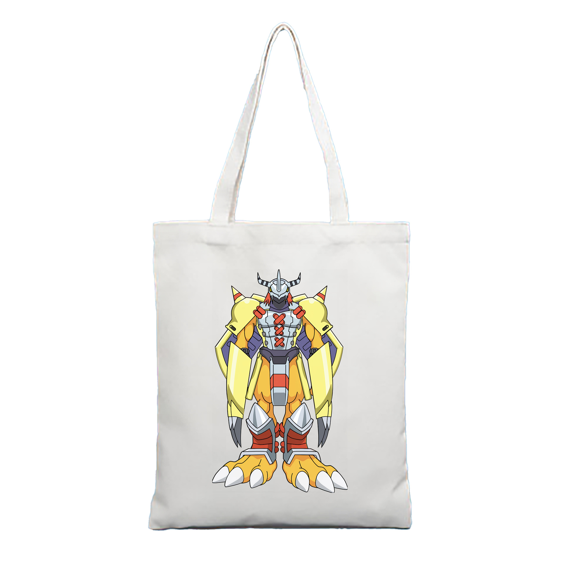 （画像用） Digimon デジタルモンスター/デジモン 縦型キャンバス生地手提げバッグ　トートバッグ