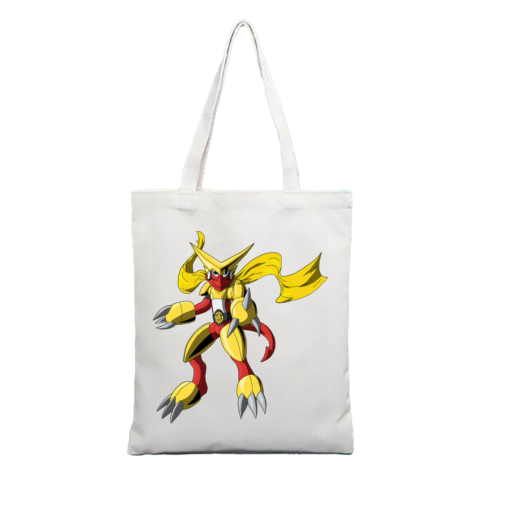 （画像用） Digimon デジタルモンスター/デジモン 縦型キャンバス生地手提げバッグ　トートバッグ