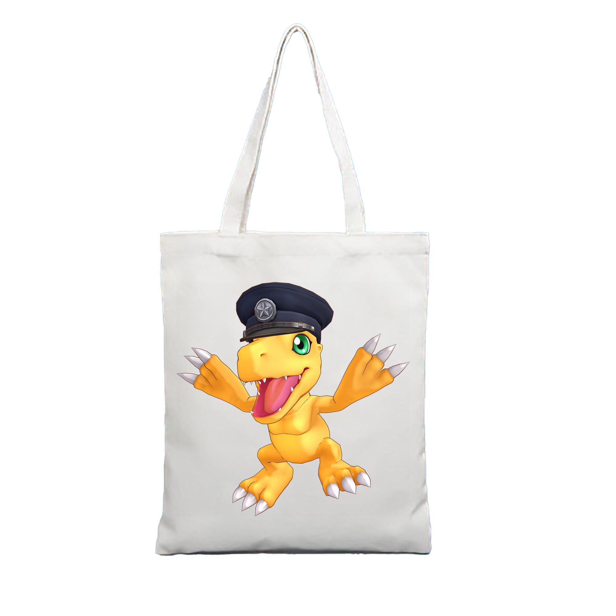 （画像用） Digimon デジタルモンスター/デジモン 縦型キャンバス生地手提げバッグ　トートバッグ