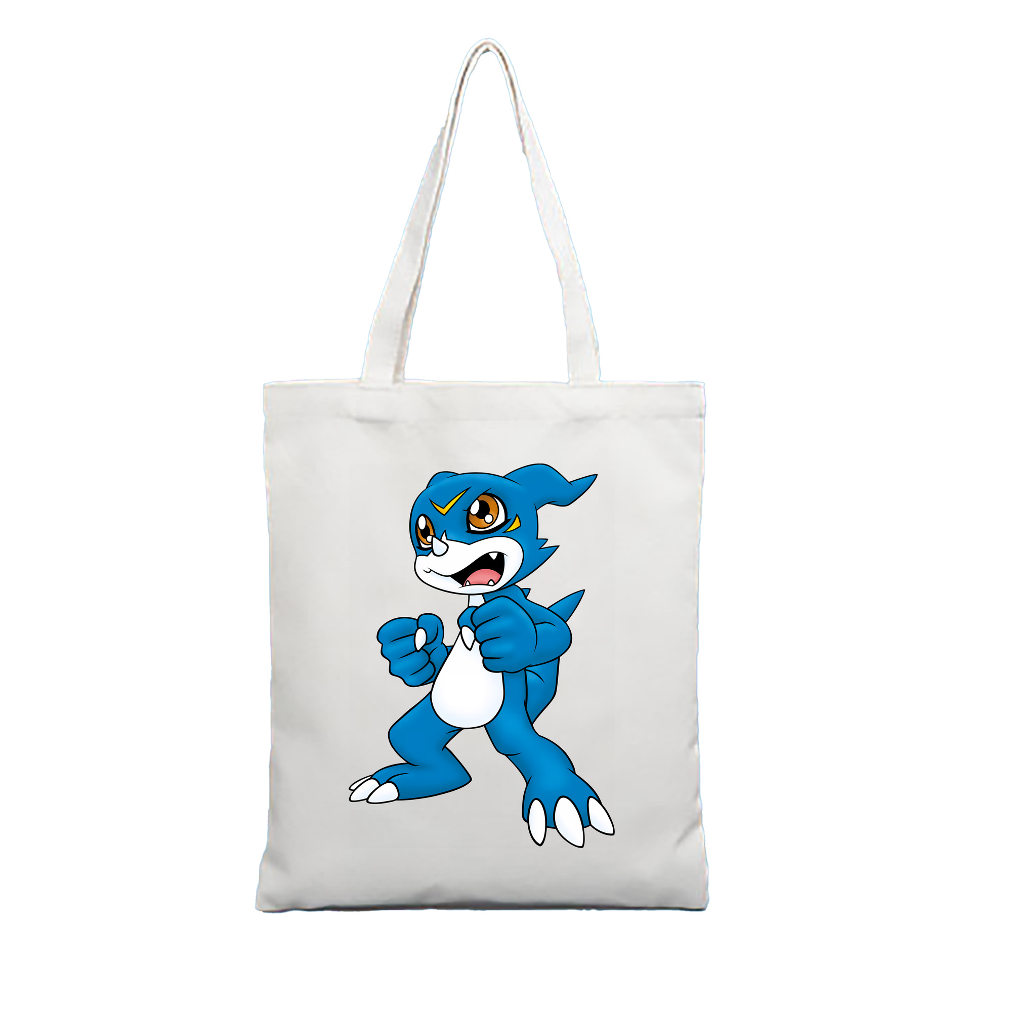 （画像用） Digimon デジタルモンスター/デジモン 縦型キャンバス生地手提げバッグ　トートバッグ
