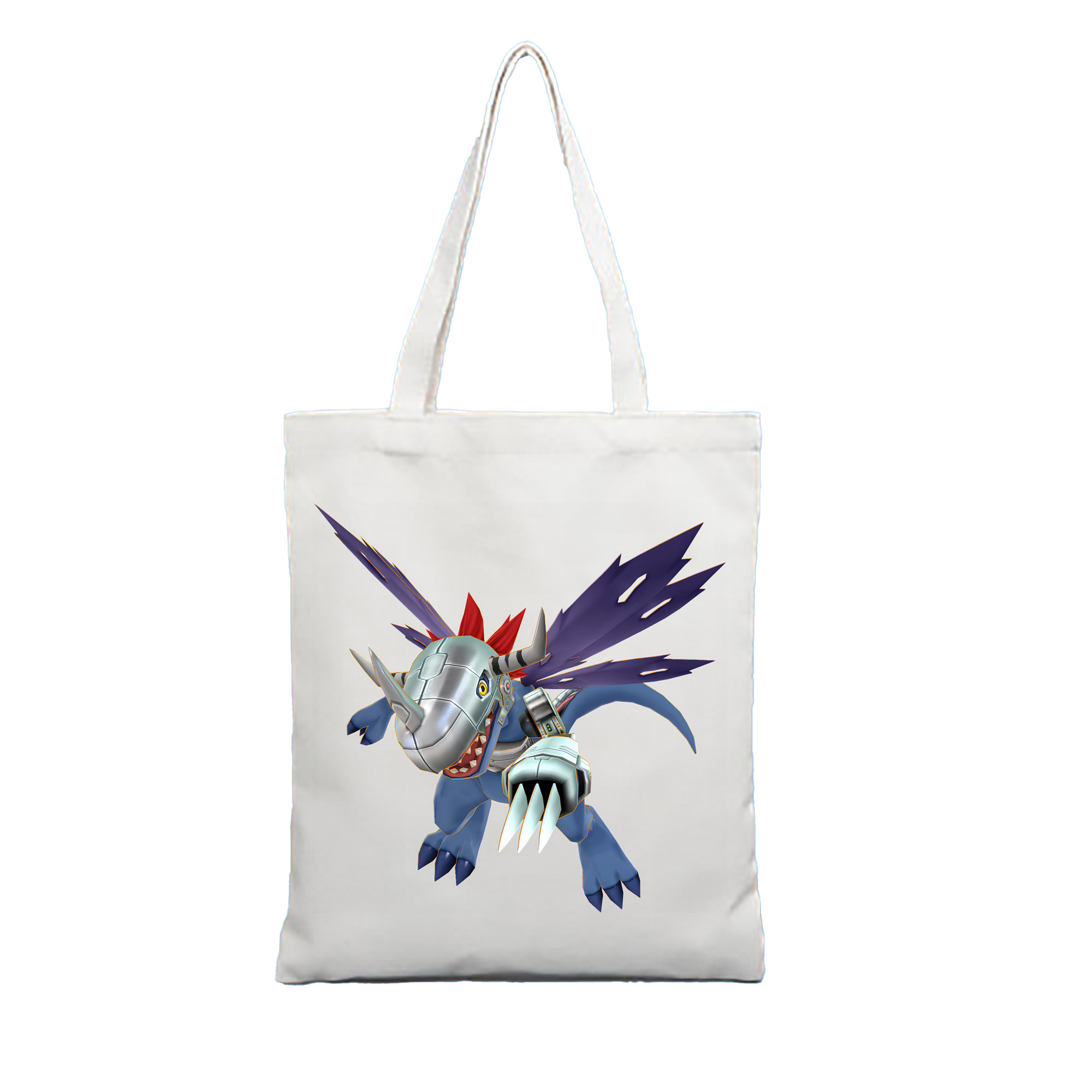 （画像用） Digimon デジタルモンスター/デジモン 縦型キャンバス生地手提げバッグ　トートバッグ