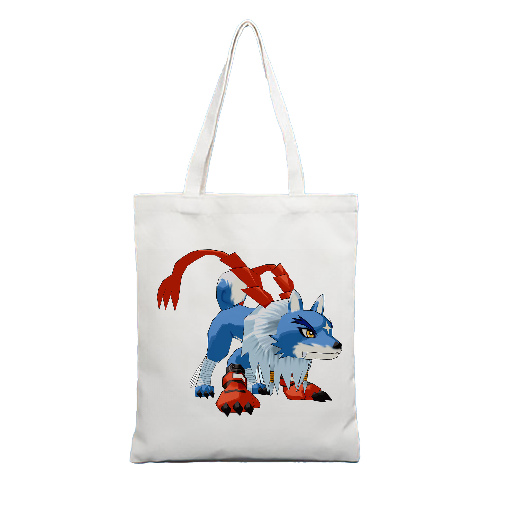 （画像用） Digimon デジタルモンスター/デジモン 縦型キャンバス生地手提げバッグ　トートバッグ