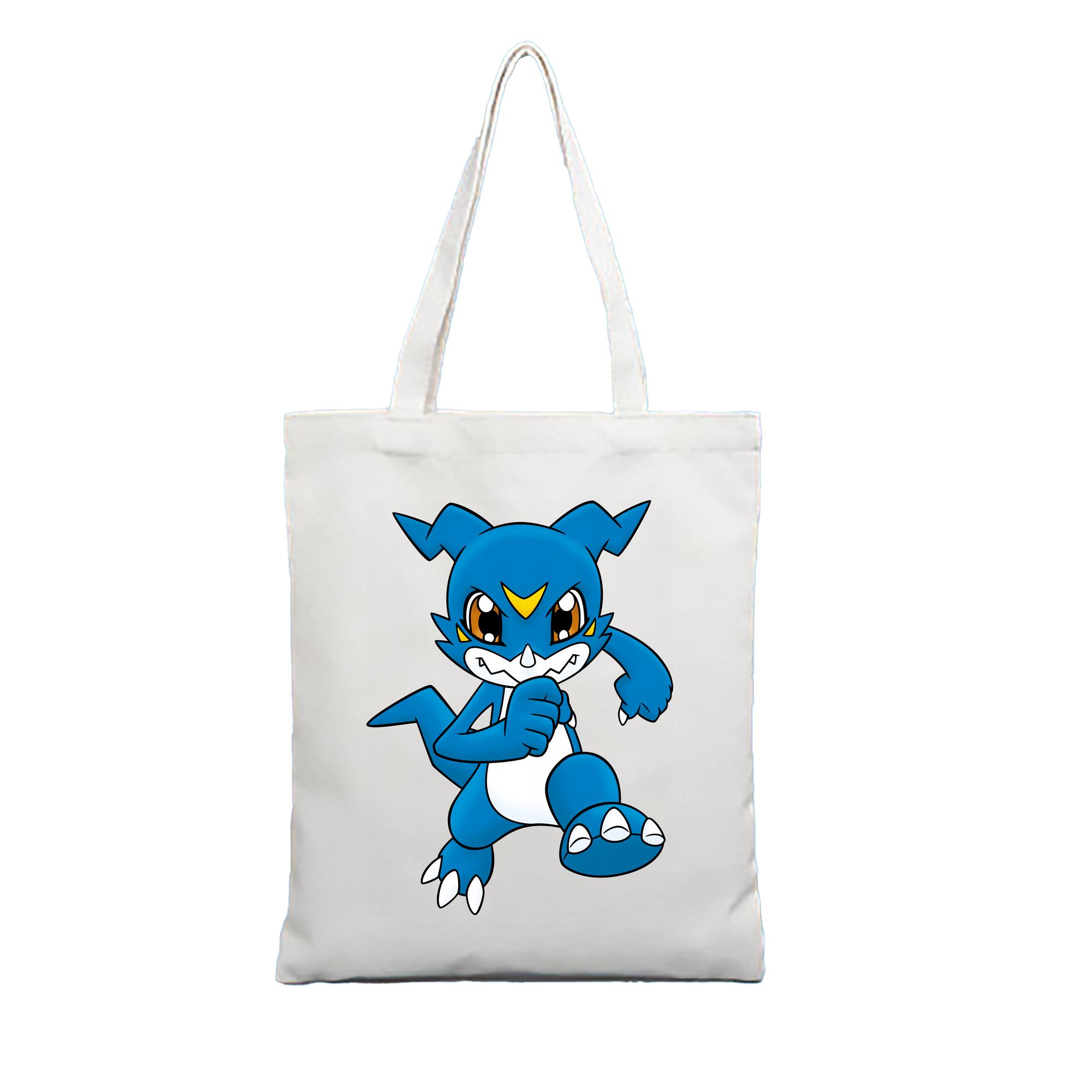 （画像用） Digimon デジタルモンスター/デジモン 縦型キャンバス生地手提げバッグ　トートバッグ