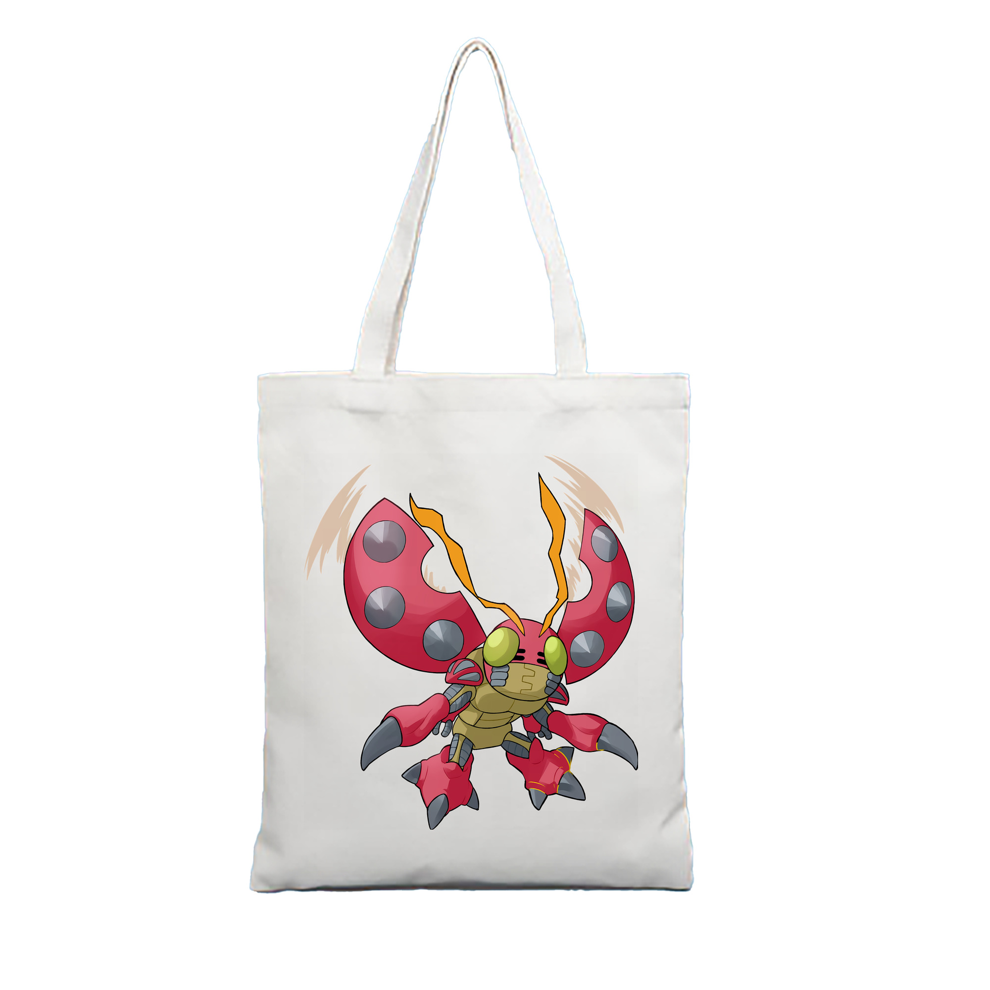 （画像用） Digimon デジタルモンスター/デジモン 縦型キャンバス生地手提げバッグ　トートバッグ