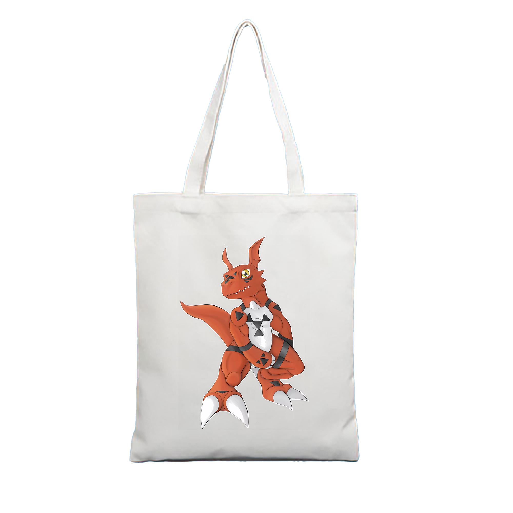 （画像用） Digimon デジタルモンスター/デジモン 縦型キャンバス生地手提げバッグ　トートバッグ