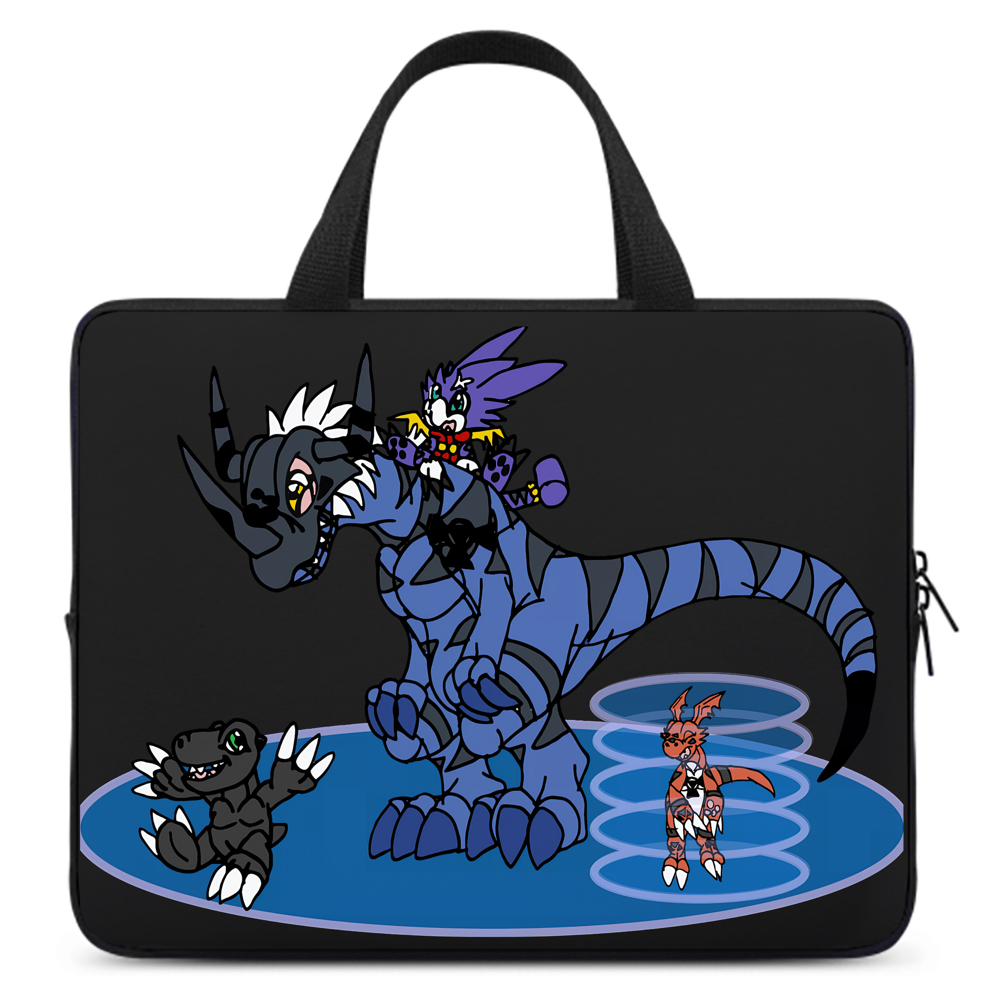 （画像用） Digimon デジタルモンスター/デジモン 手提げノートパソコンバッグ