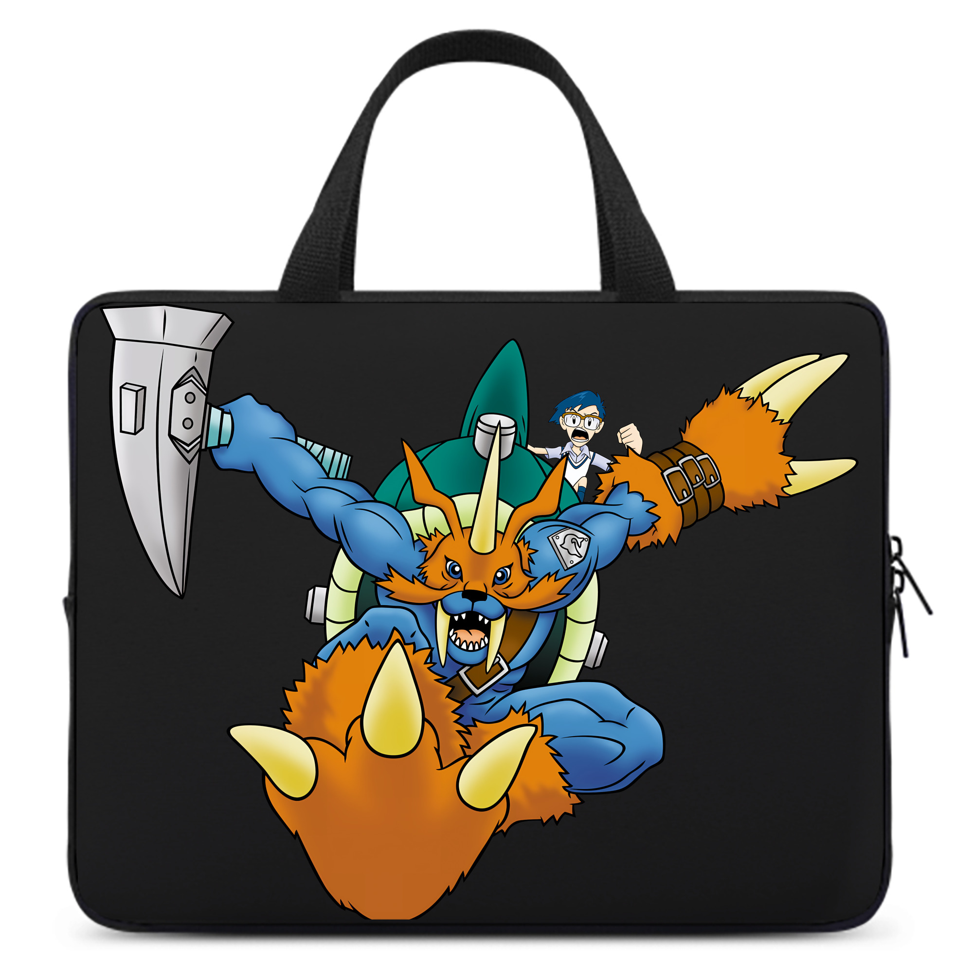 （画像用） Digimon デジタルモンスター/デジモン 手提げノートパソコンバッグ