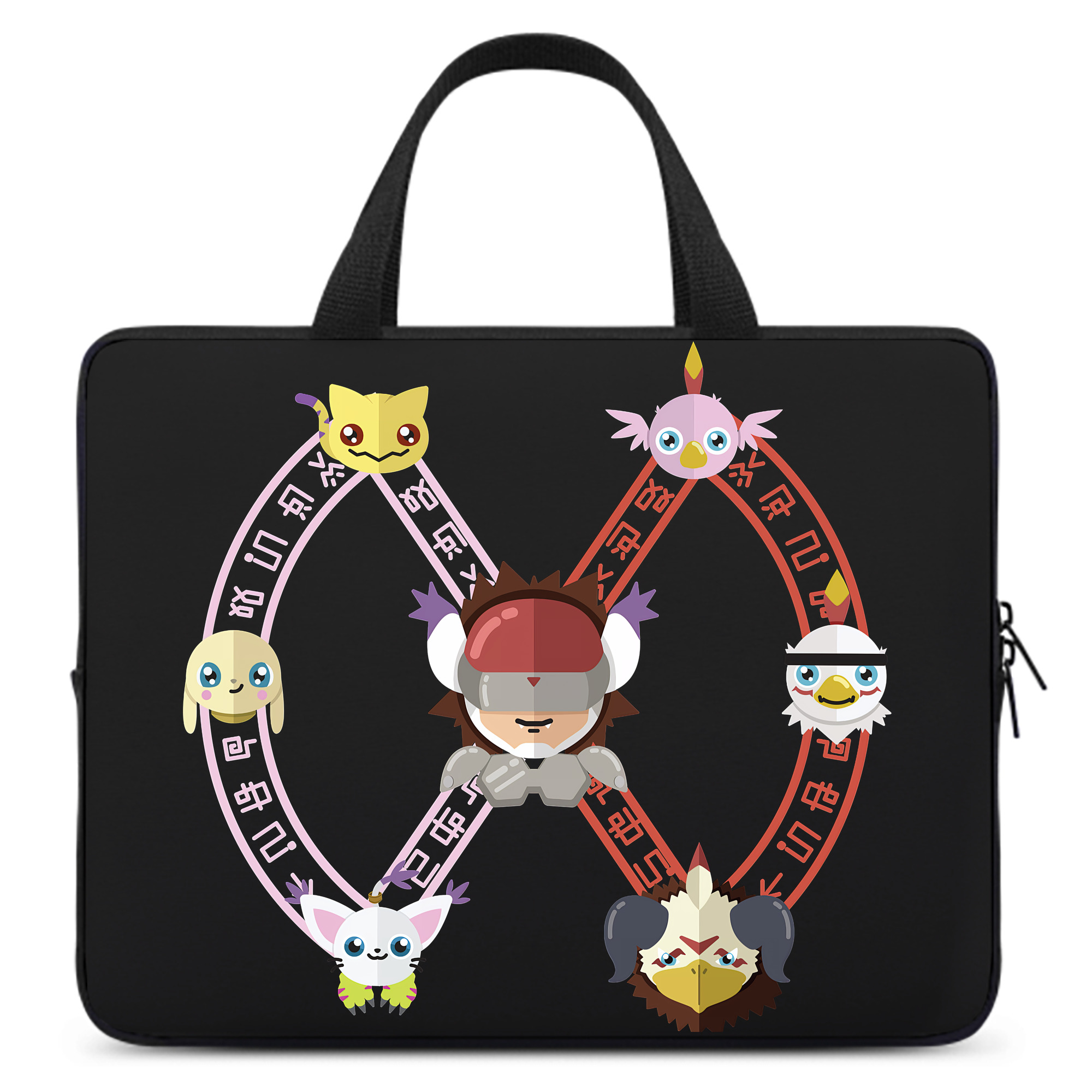（画像用） Digimon デジタルモンスター/デジモン 手提げノートパソコンバッグ