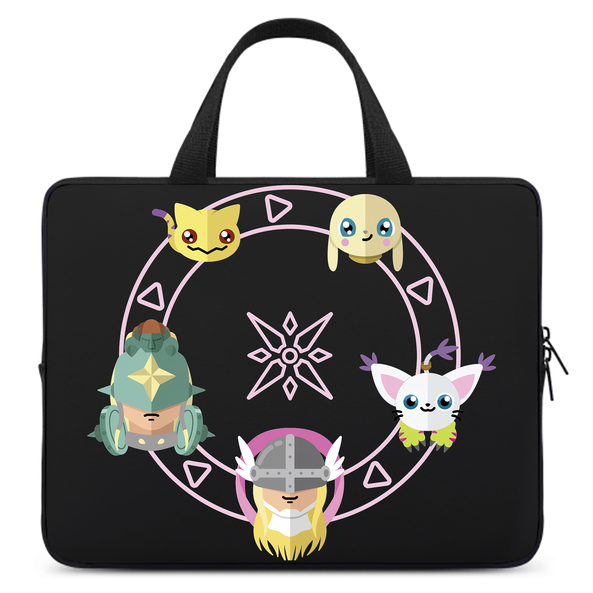 （画像用） Digimon デジタルモンスター/デジモン 手提げノートパソコンバッグ