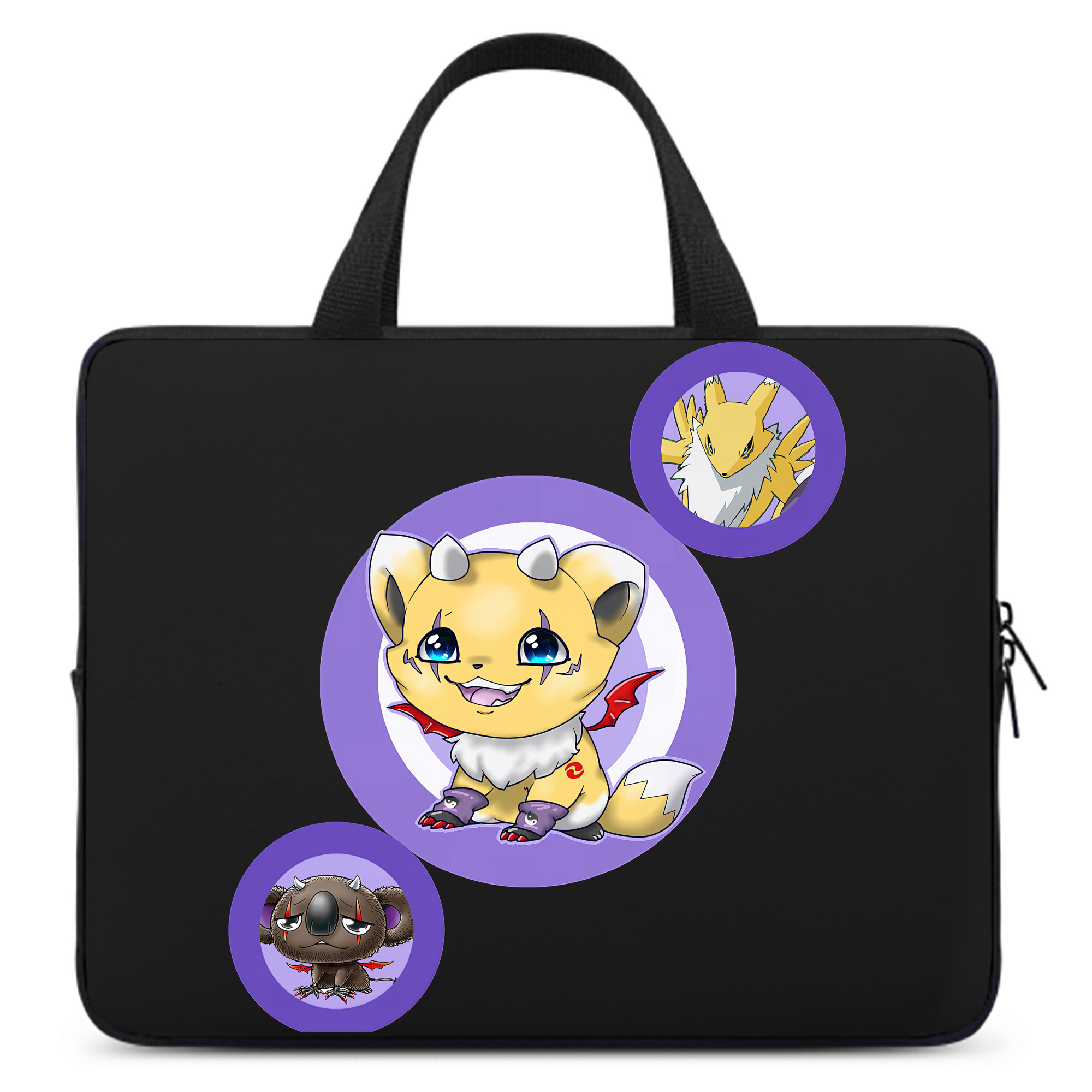 （画像用） Digimon デジタルモンスター/デジモン 手提げノートパソコンバッグ