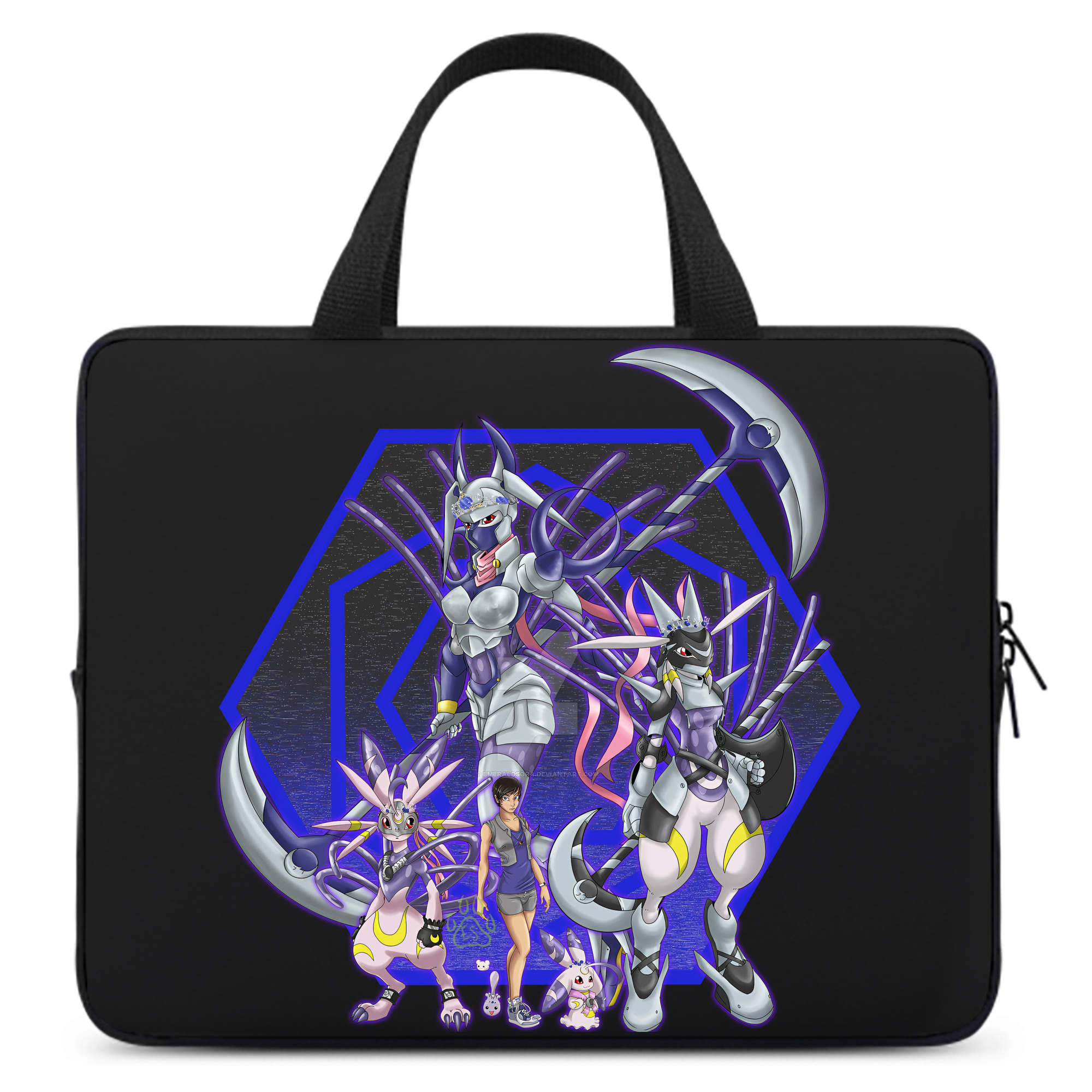 （画像用） Digimon デジタルモンスター/デジモン 手提げノートパソコンバッグ