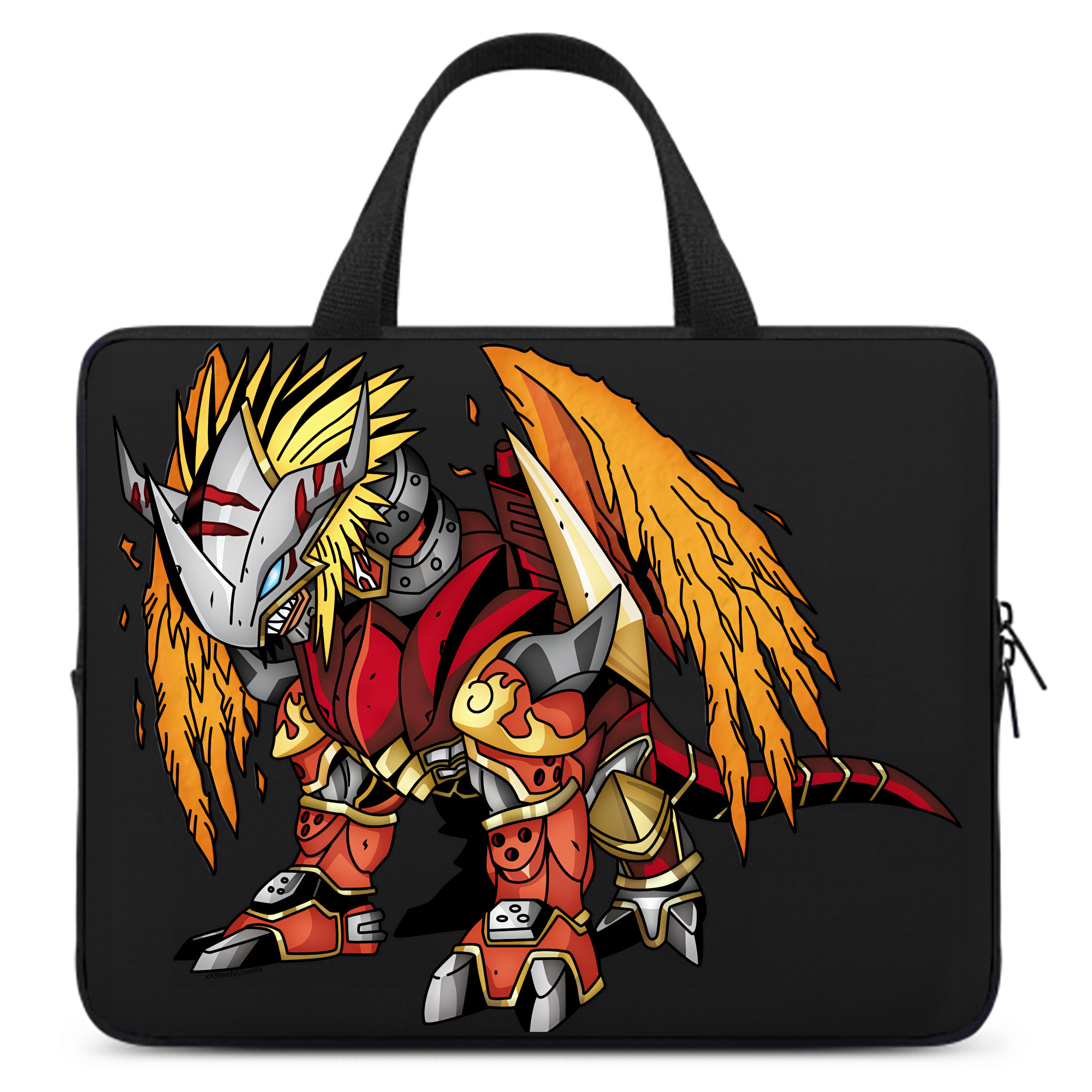 （画像用） Digimon デジタルモンスター/デジモン 手提げノートパソコンバッグ
