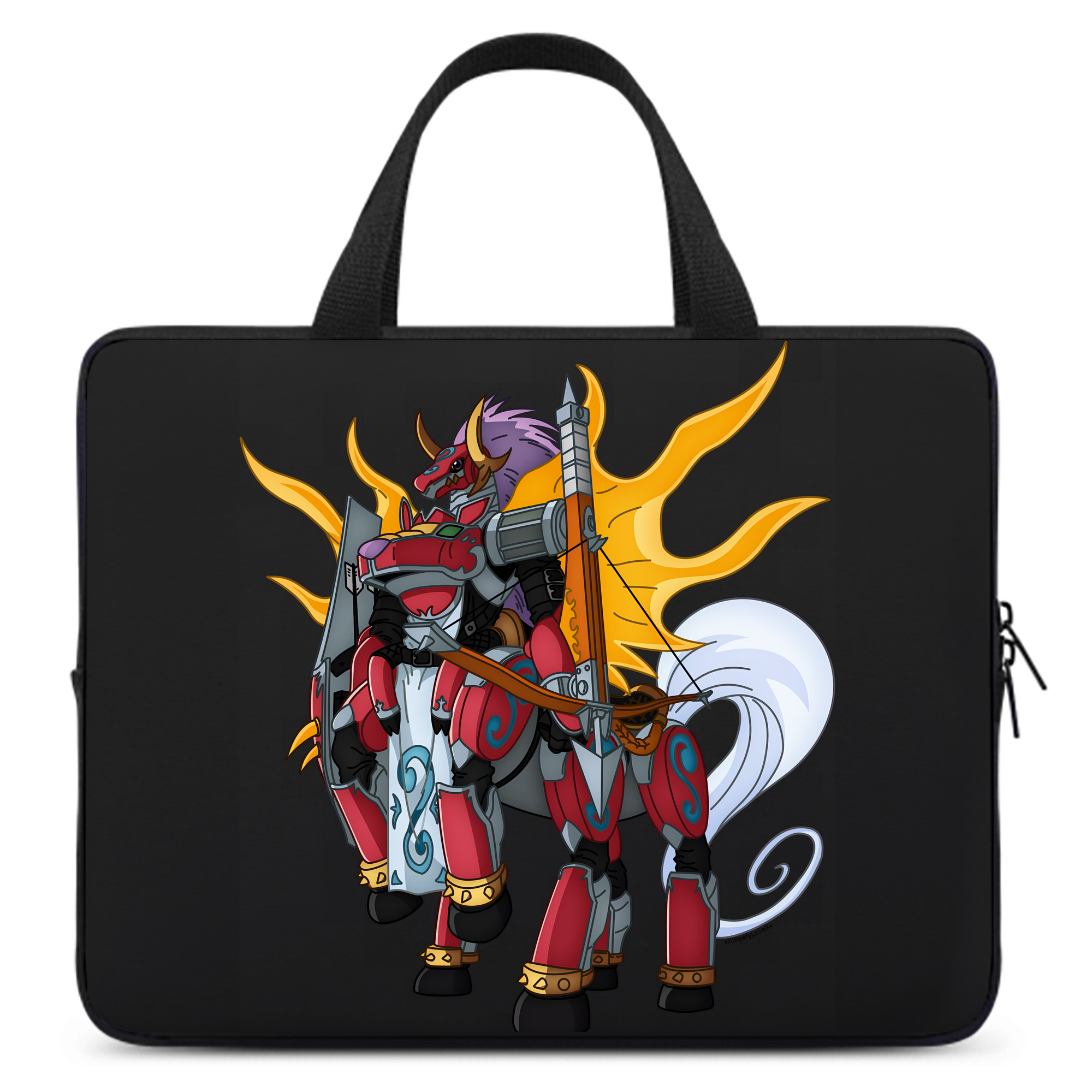 （画像用） Digimon デジタルモンスター/デジモン 手提げノートパソコンバッグ
