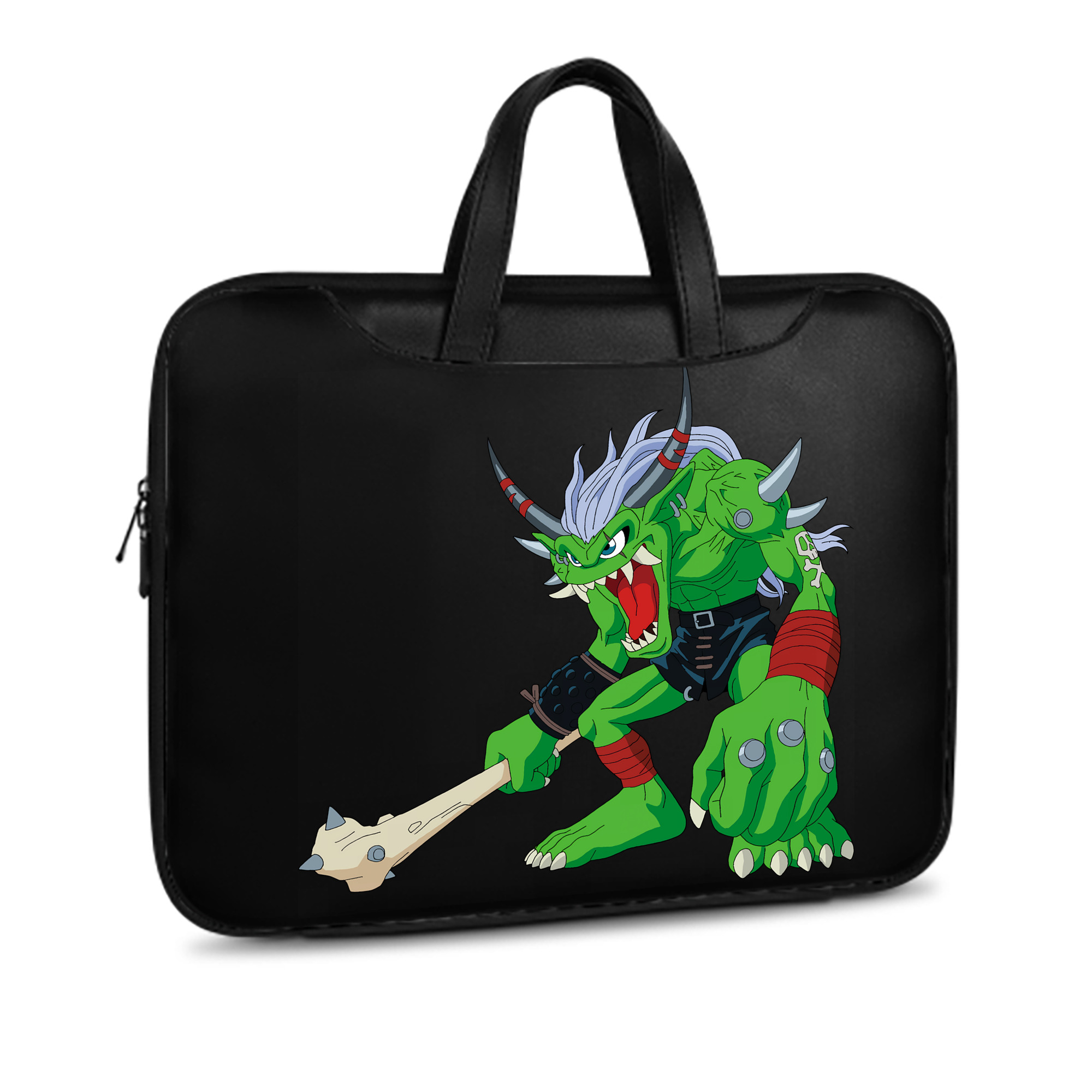 （画像用） Digimon デジタルモンスター/デジモン レザーラップトップバッグ　ノートパソコンケース