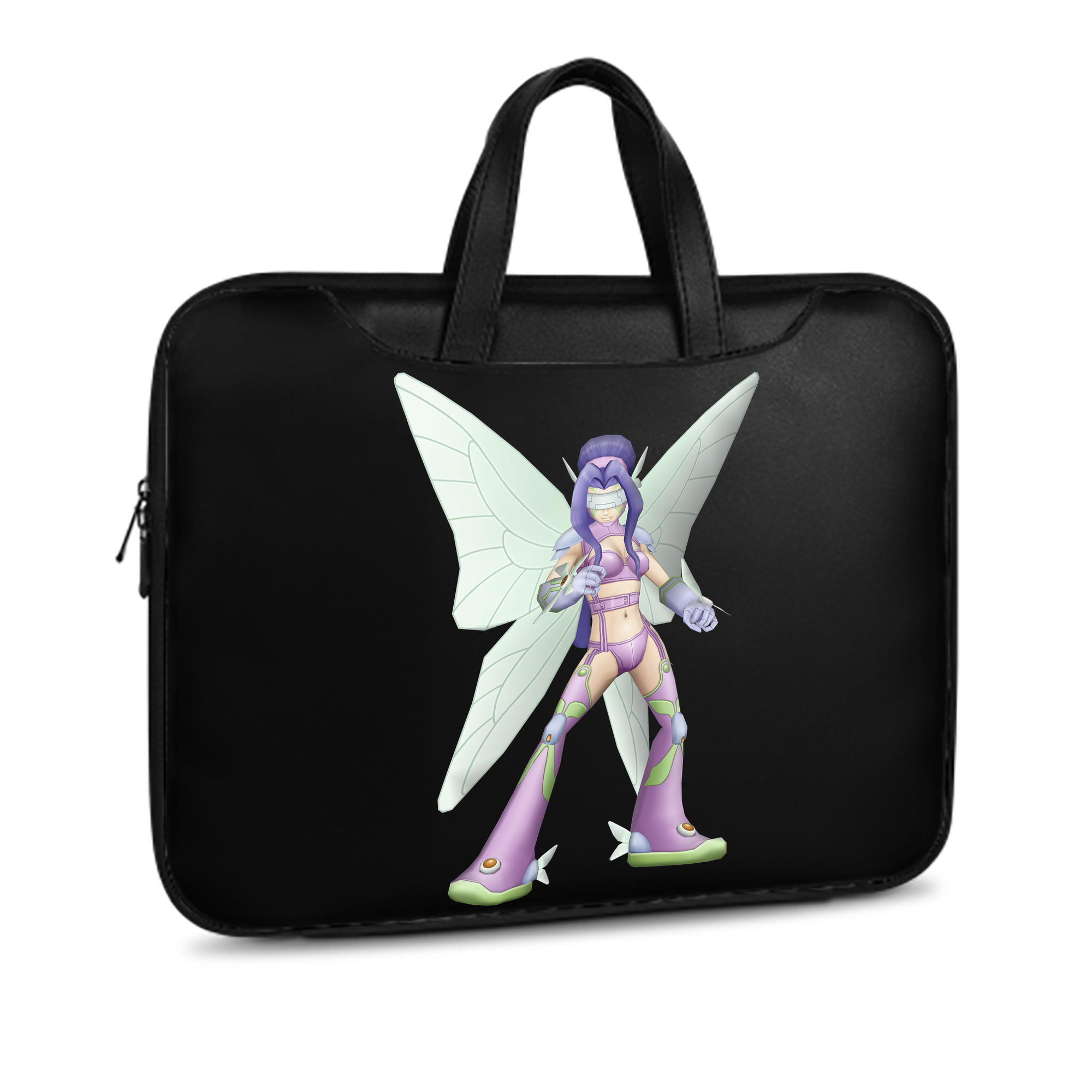 （画像用） Digimon デジタルモンスター/デジモン レザーラップトップバッグ　ノートパソコンケース