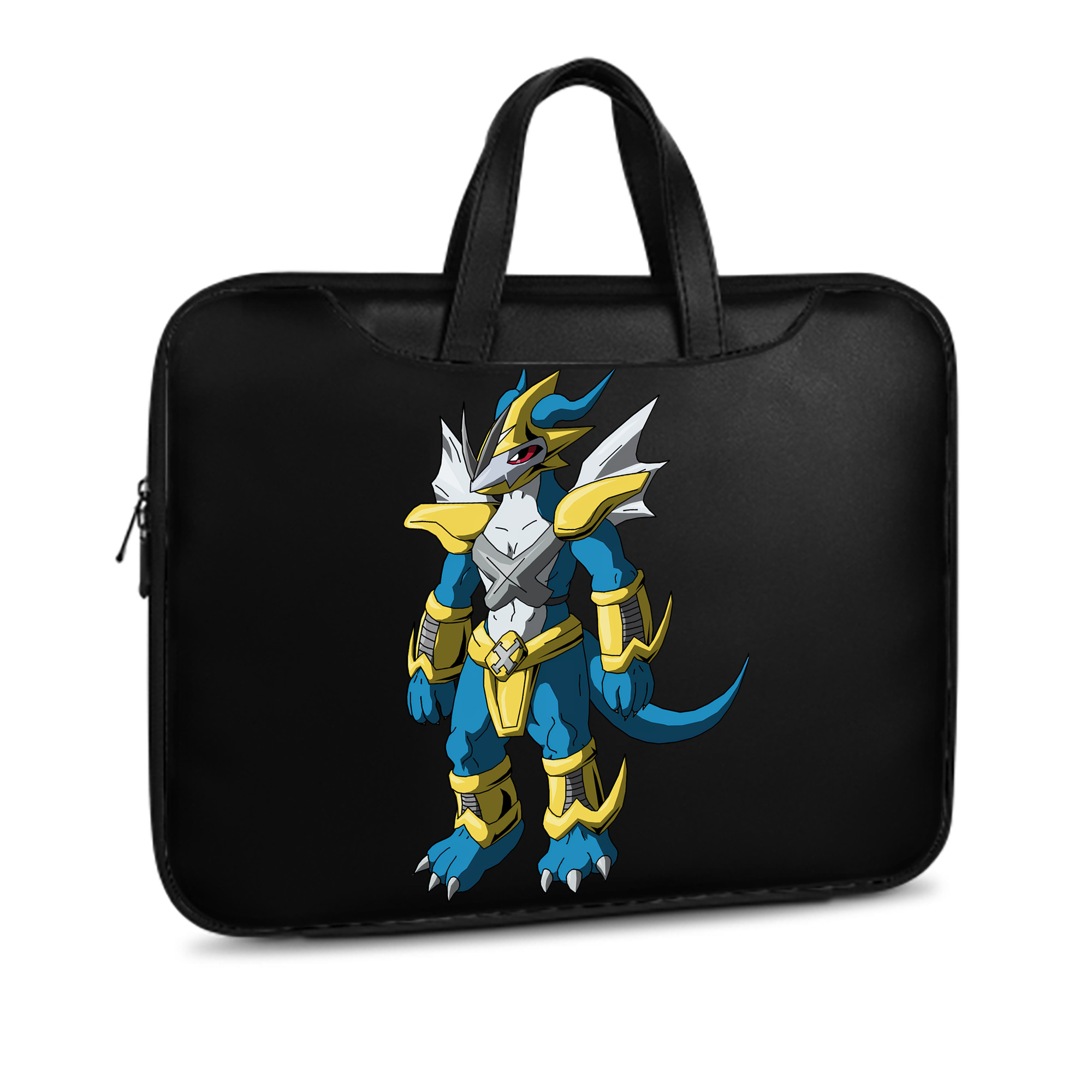 （画像用） Digimon デジタルモンスター/デジモン レザーラップトップバッグ　ノートパソコンケース