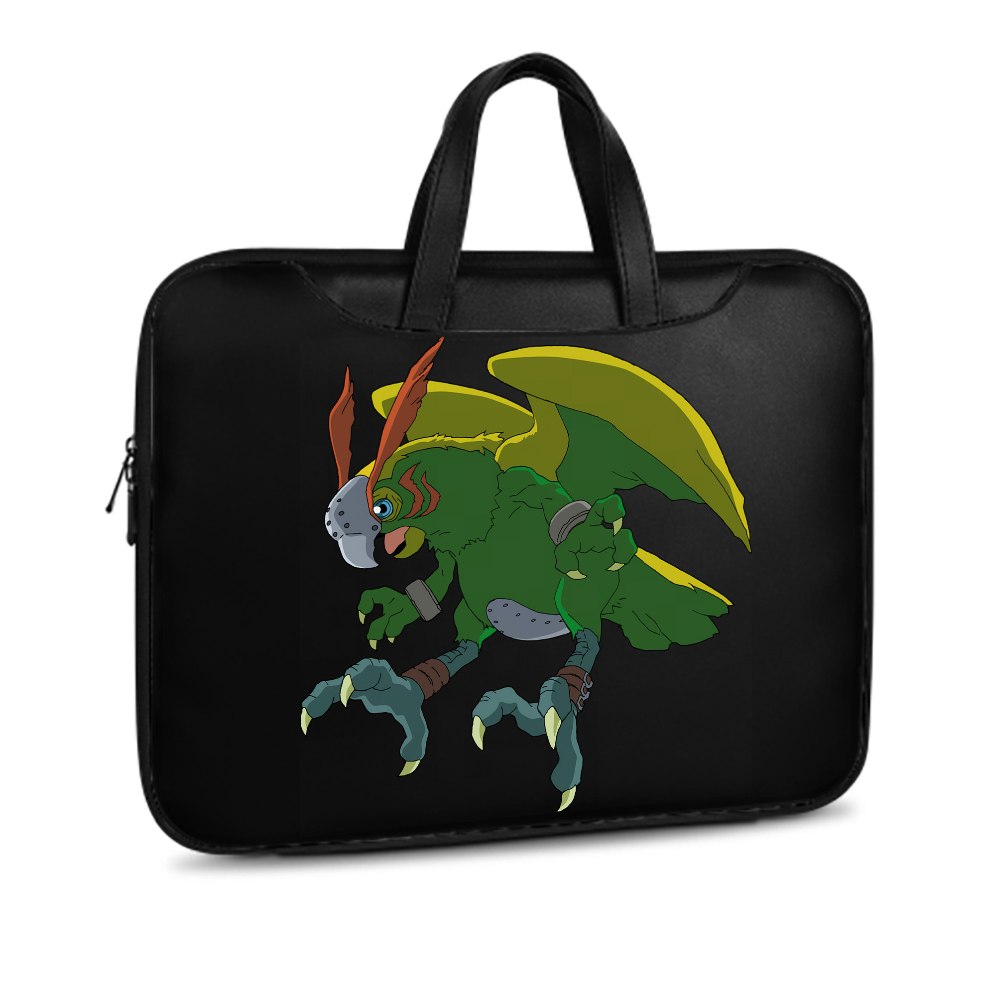 （画像用） Digimon デジタルモンスター/デジモン レザーラップトップバッグ　ノートパソコンケース
