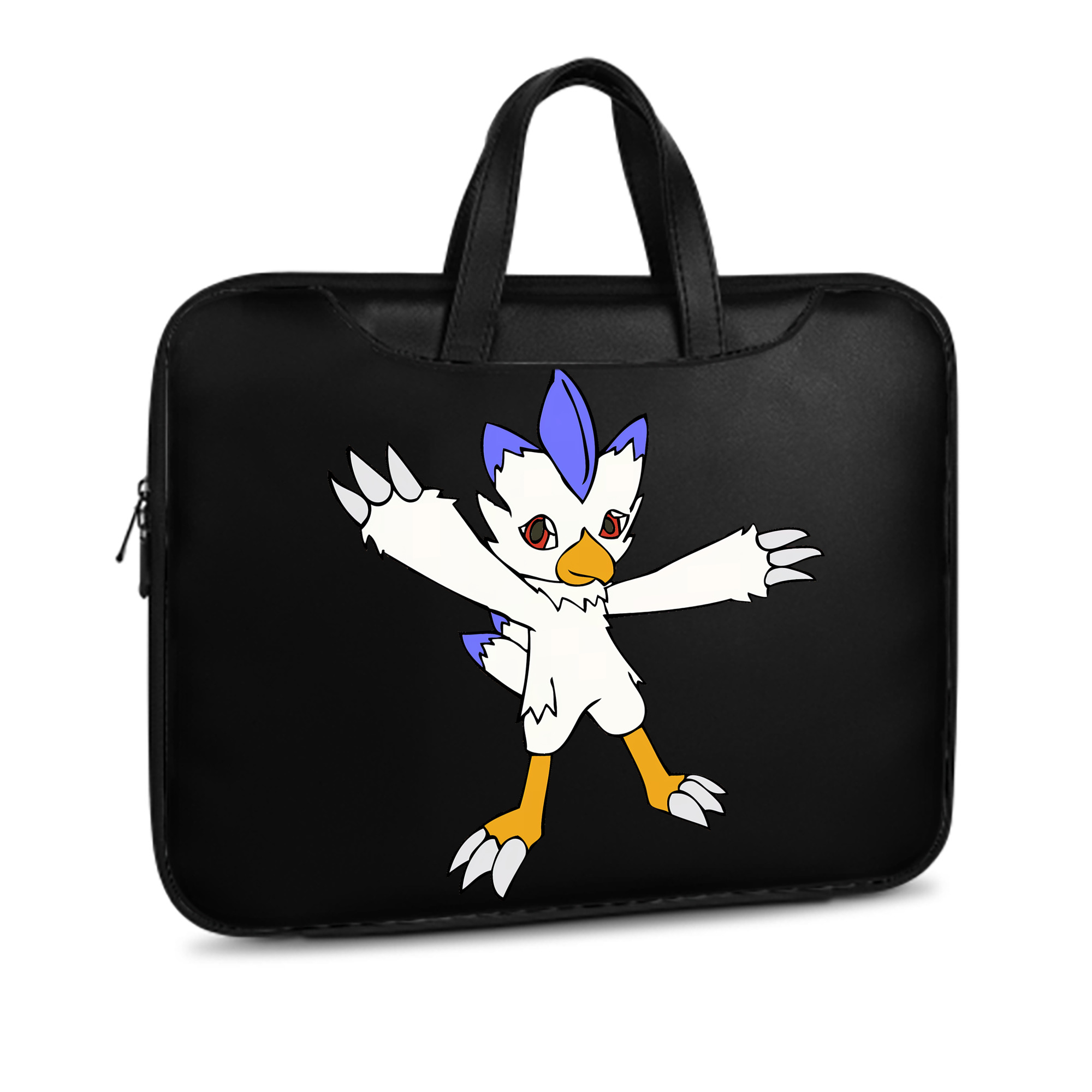 （画像用） Digimon デジタルモンスター/デジモン レザーラップトップバッグ　ノートパソコンケース