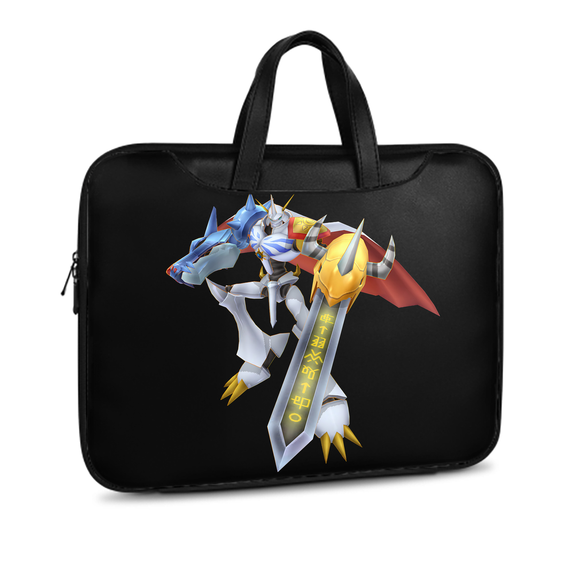 （画像用） Digimon デジタルモンスター/デジモン レザーラップトップバッグ　ノートパソコンケース