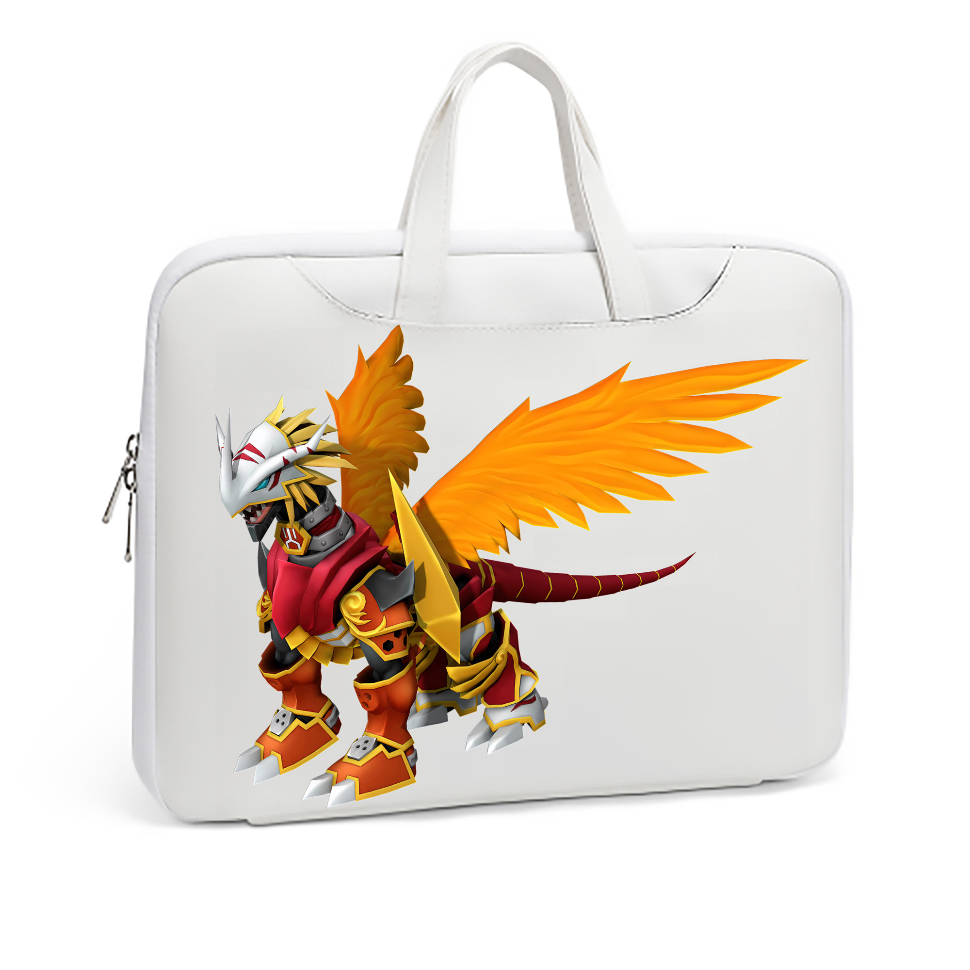 （画像用） Digimon デジタルモンスター/デジモン レザーラップトップバッグ　ノートパソコンケース