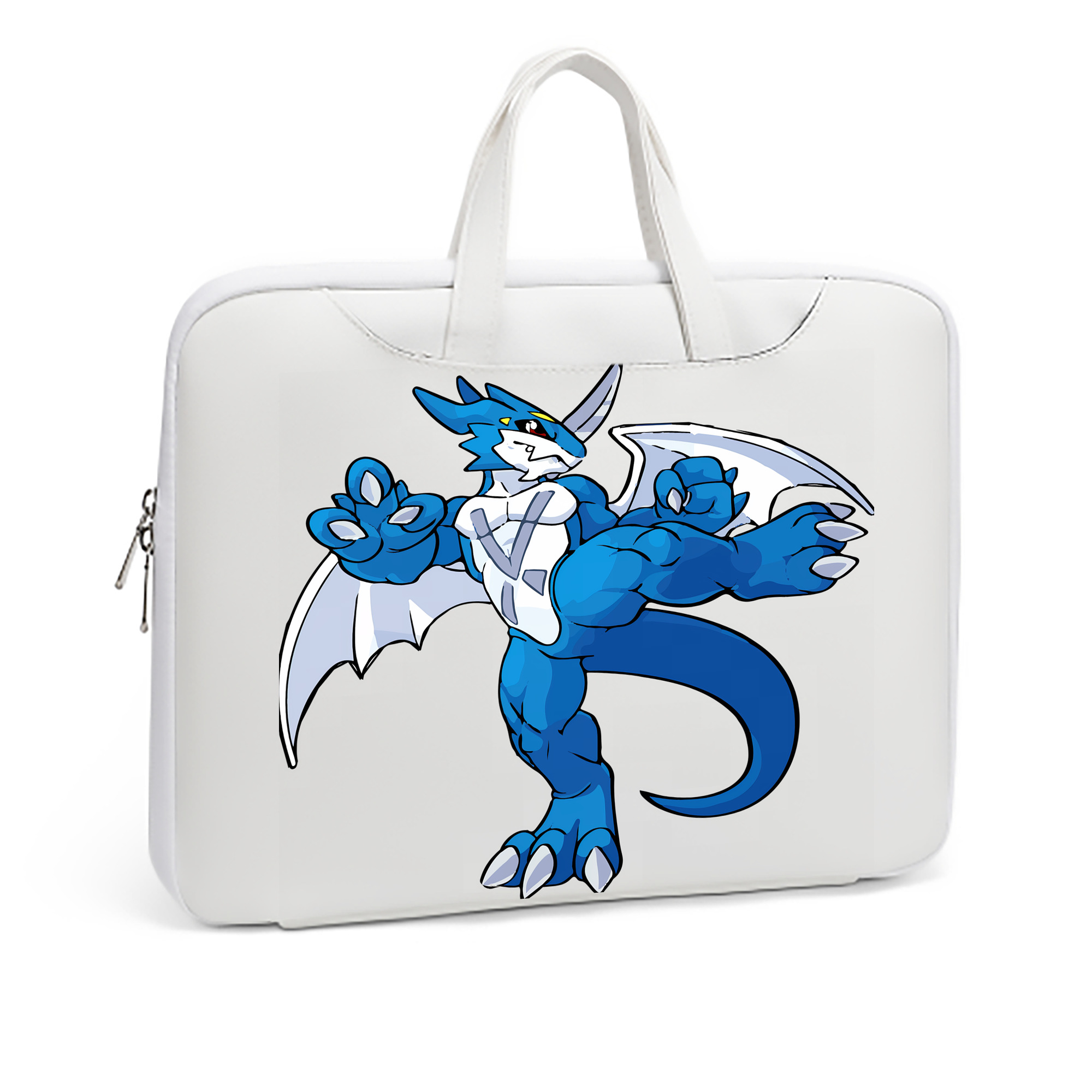 （画像用） Digimon デジタルモンスター/デジモン レザーラップトップバッグ　ノートパソコンケース