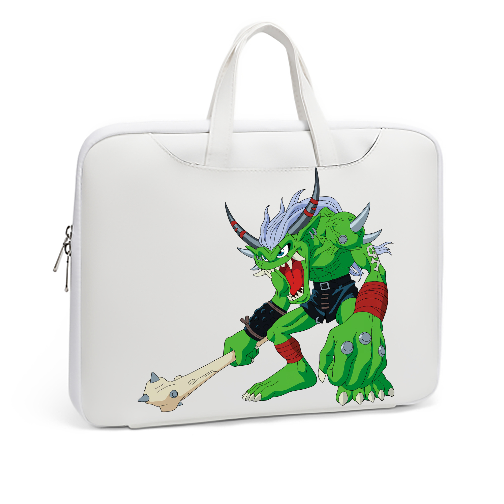 （画像用） Digimon デジタルモンスター/デジモン レザーラップトップバッグ　ノートパソコンケース