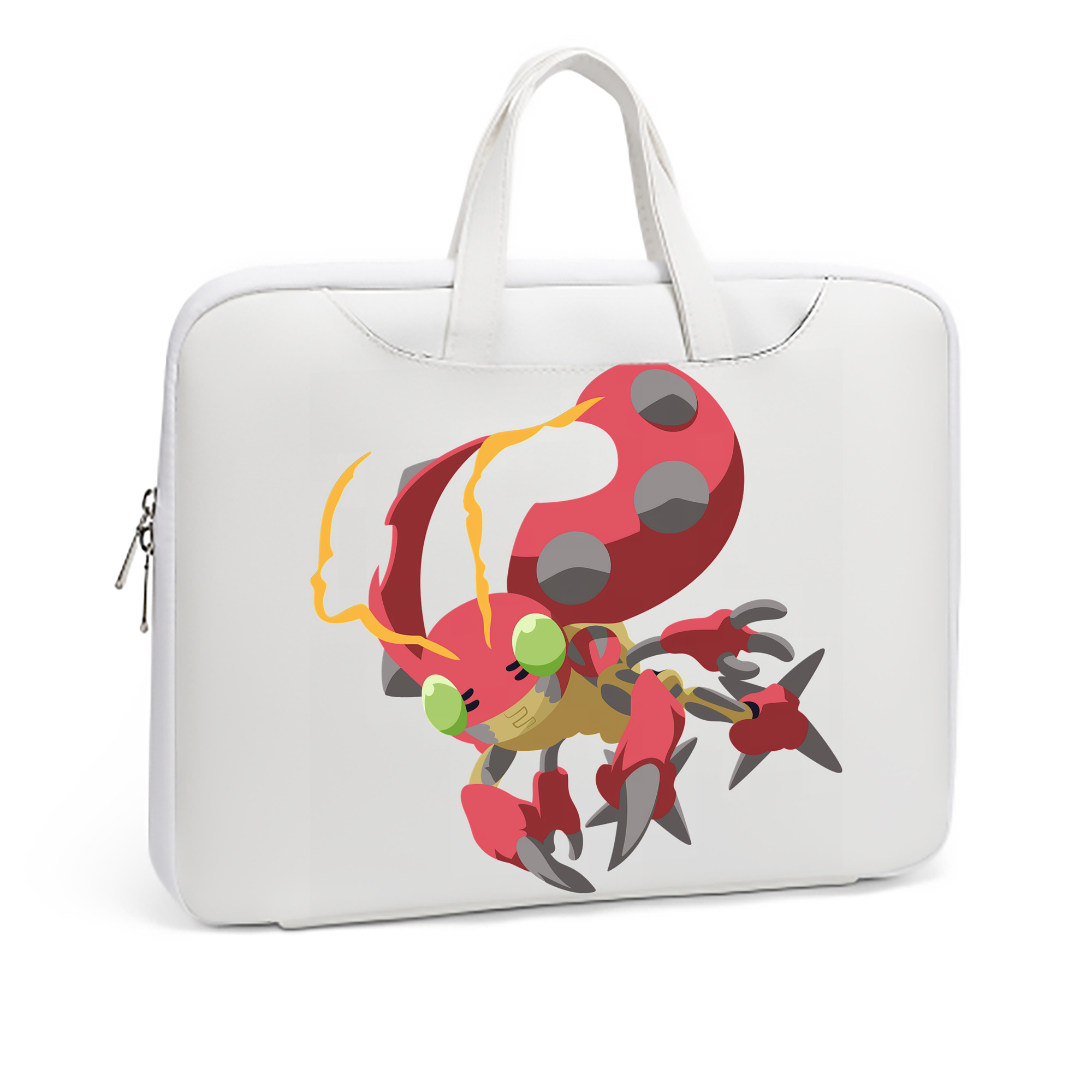 （画像用） Digimon デジタルモンスター/デジモン レザーラップトップバッグ　ノートパソコンケース