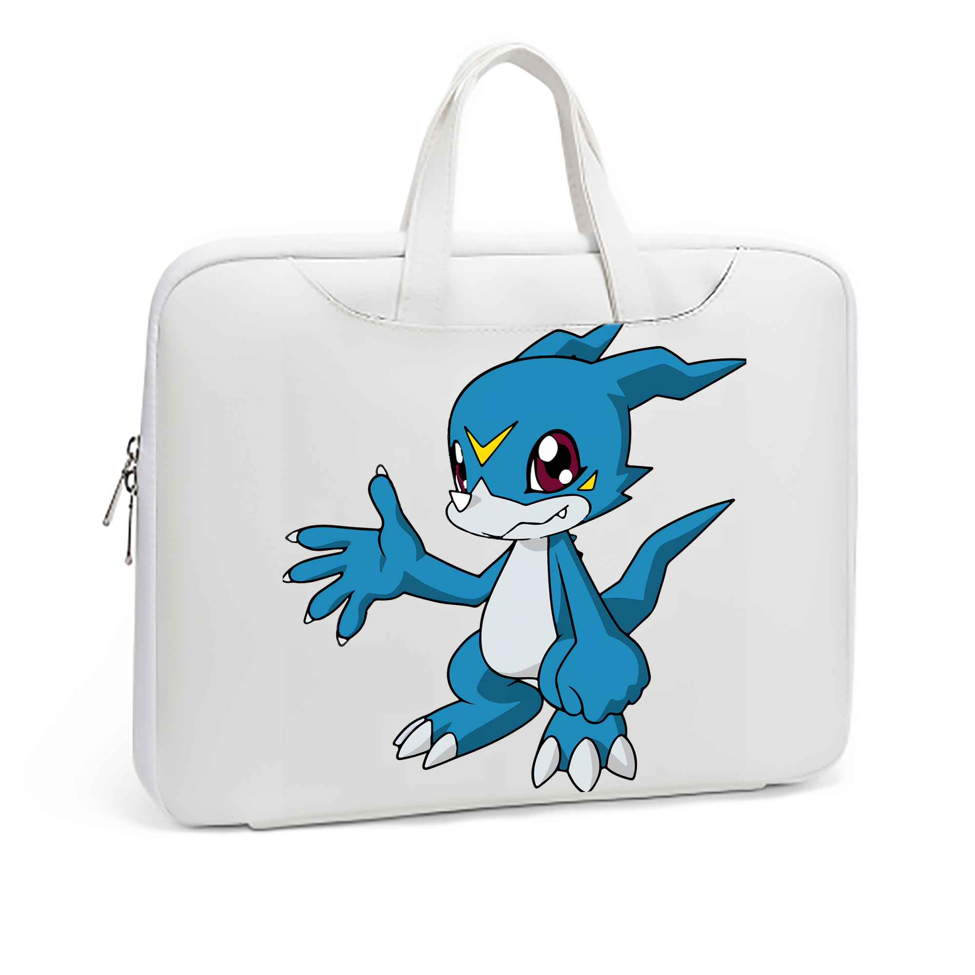 （画像用） Digimon デジタルモンスター/デジモン レザーラップトップバッグ　ノートパソコンケース