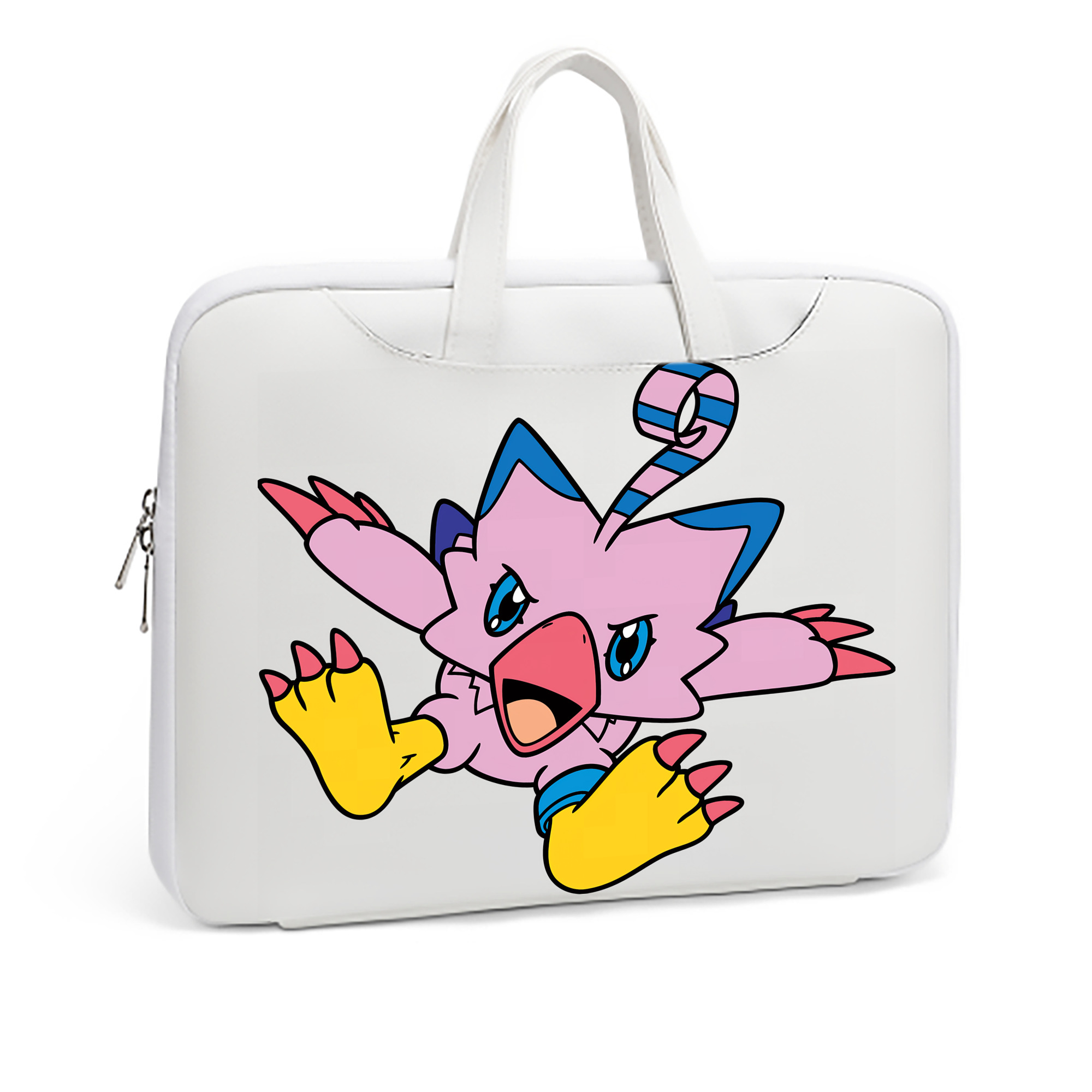 （画像用） Digimon デジタルモンスター/デジモン レザーラップトップバッグ　ノートパソコンケース