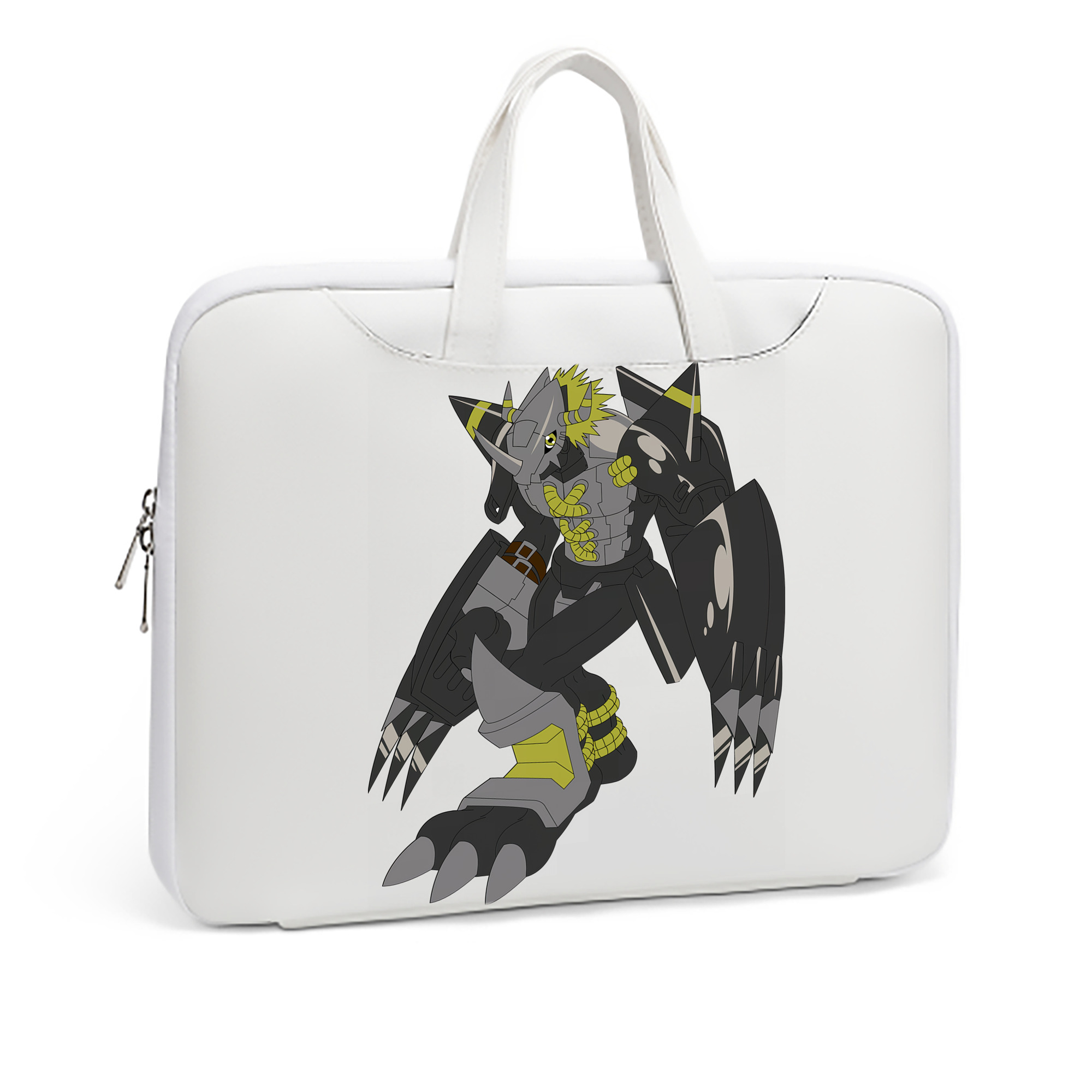 （画像用） Digimon デジタルモンスター/デジモン レザーラップトップバッグ　ノートパソコンケース