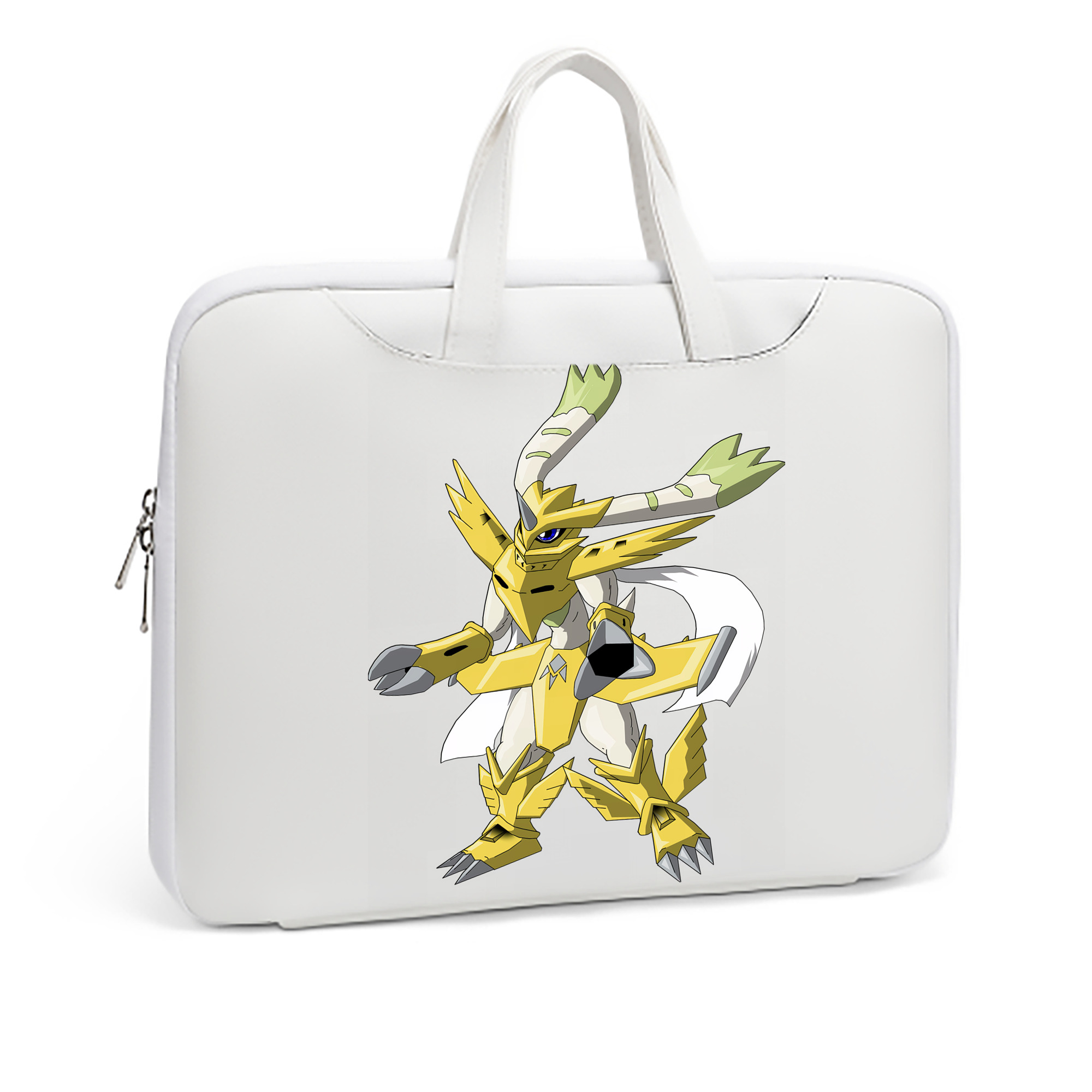 （画像用） Digimon デジタルモンスター/デジモン レザーラップトップバッグ　ノートパソコンケース