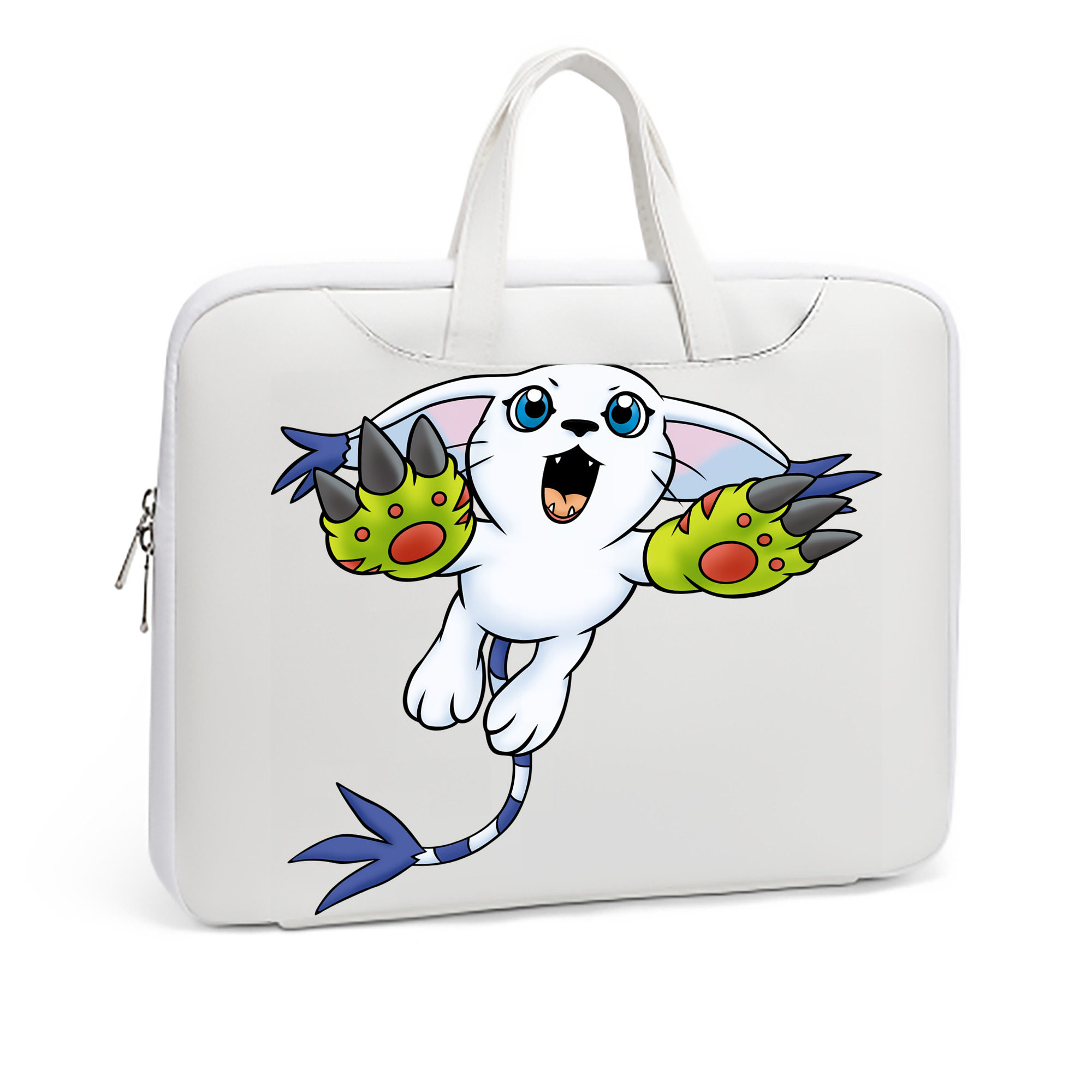 （画像用） Digimon デジタルモンスター/デジモン レザーラップトップバッグ　ノートパソコンケース